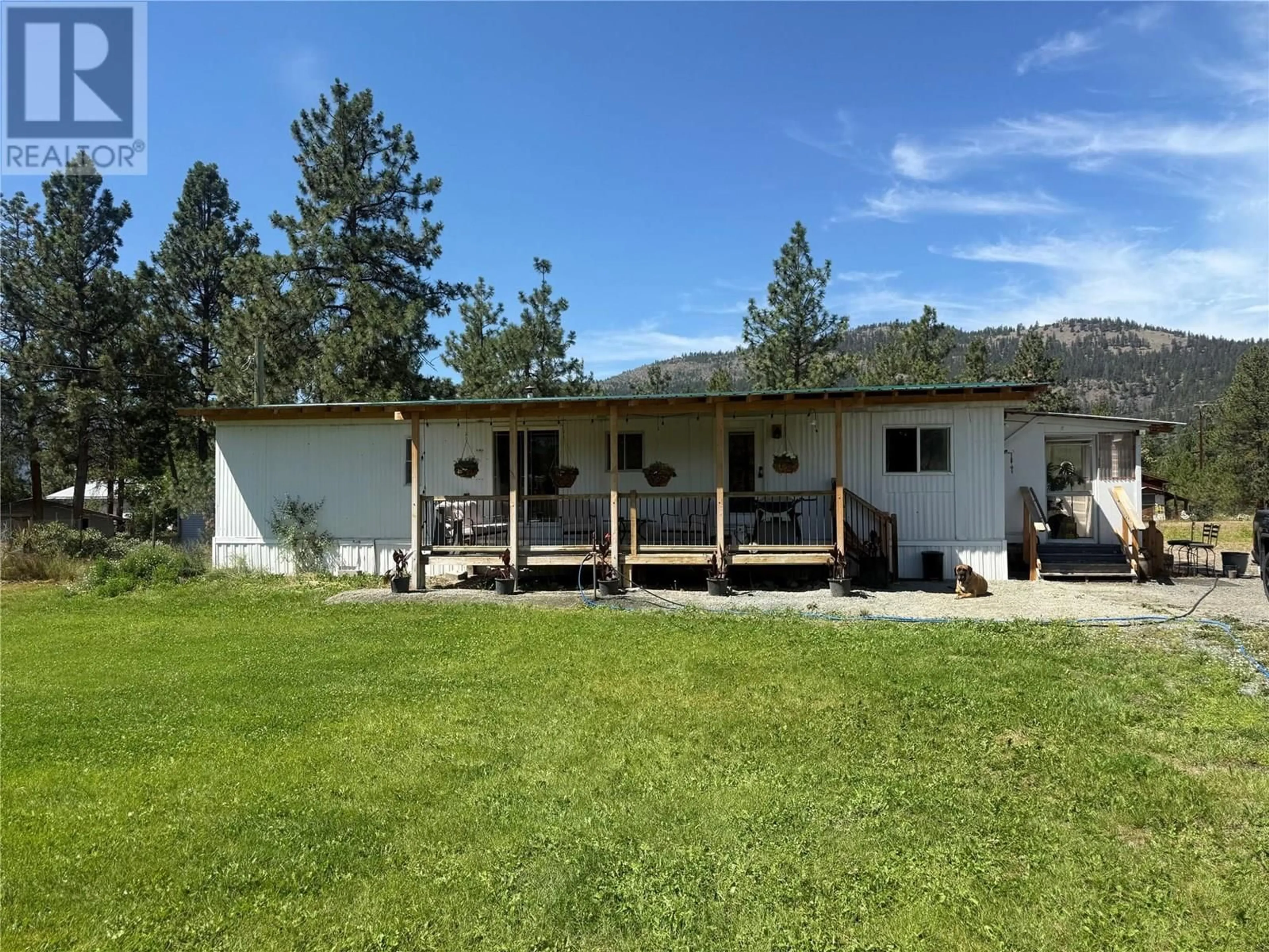 A pic from outside/outdoor area/front of a property/back of a property/a pic from drone, unknown for 2711 KINVIG STREET, Merritt British Columbia V0K1Y0