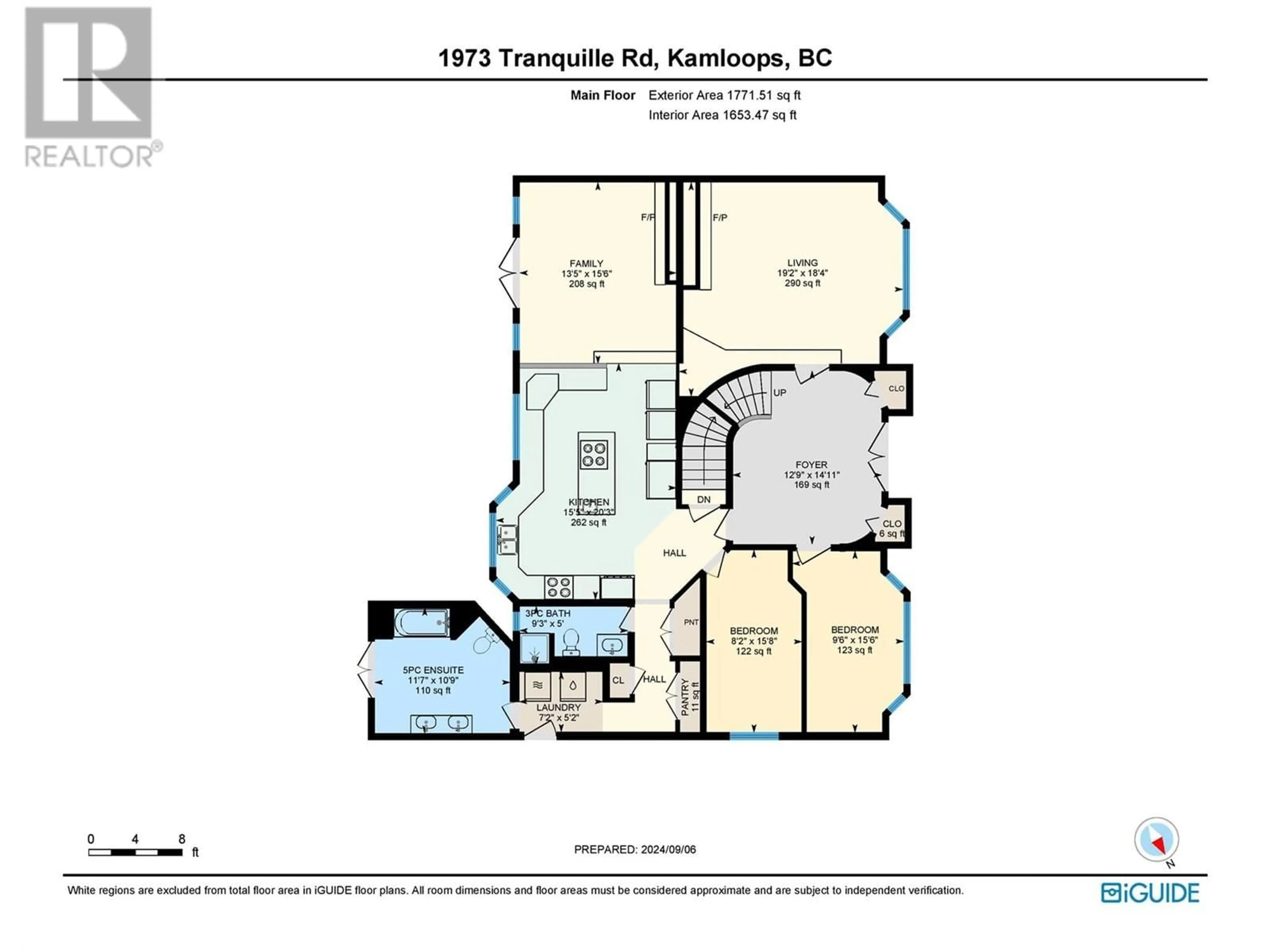 Floor plan for 1973 TRANQUILLE ROAD, Kamloops British Columbia V2B3M4