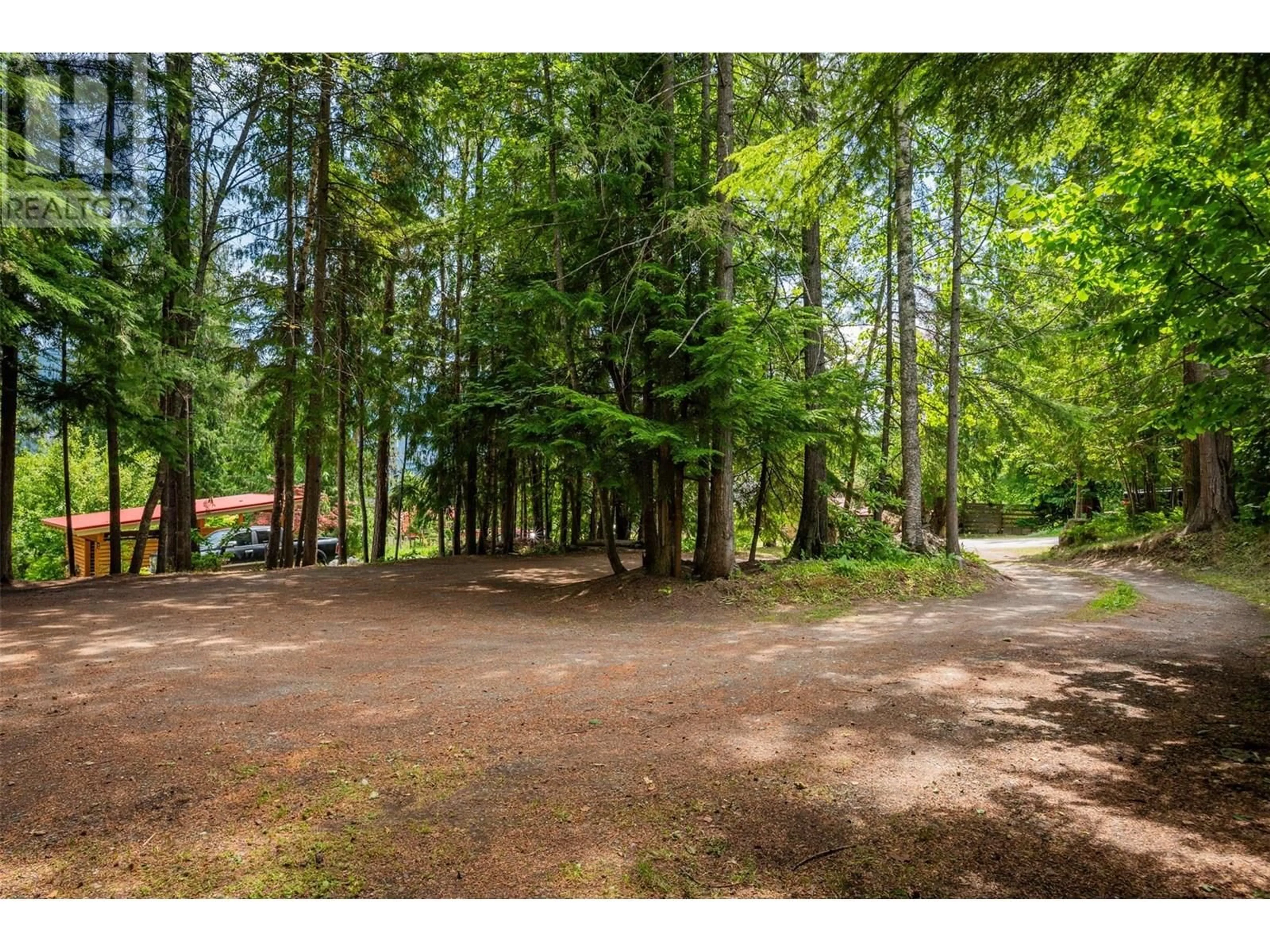 A pic from outside/outdoor area/front of a property/back of a property/a pic from drone, forest/trees view for 1116 C AVENUE, Kaslo British Columbia V0G1M0