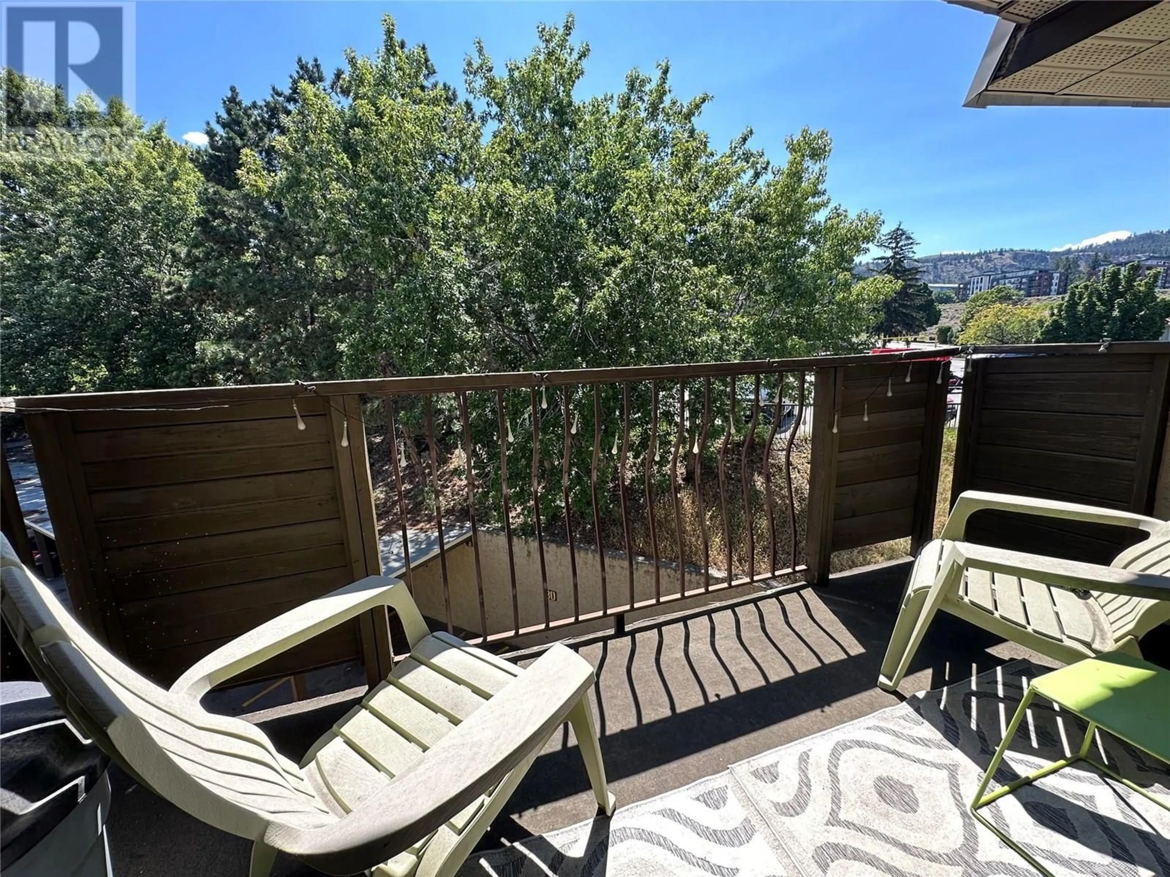 Balcony in the apartment, water/lake/river/ocean view for 408 - 555 DALGLEISH DRIVE, Kamloops British Columbia V2C6C7