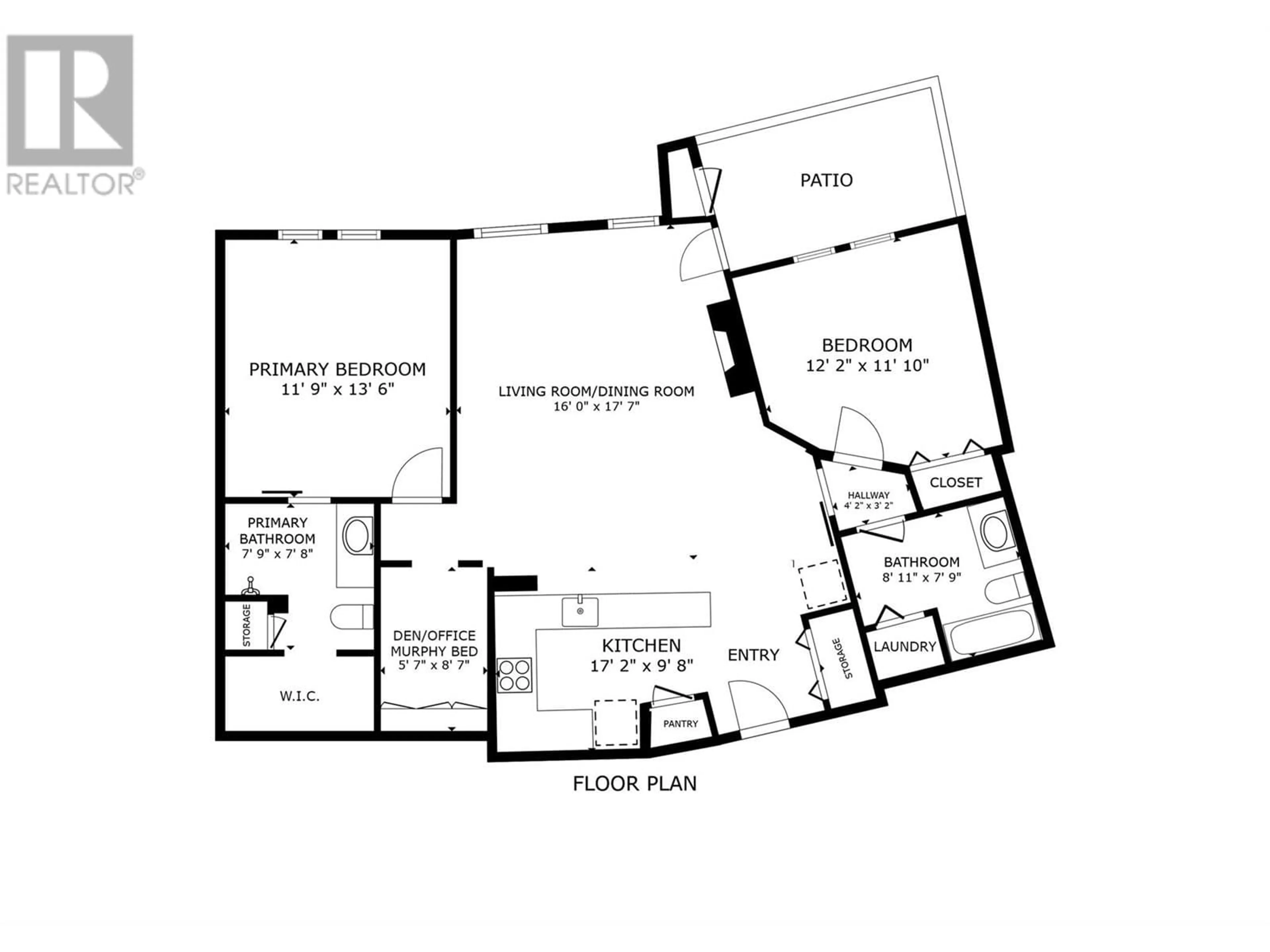 Floor plan for 112 - 2551 SHORELINE DRIVE, Lake Country British Columbia V4V2P2