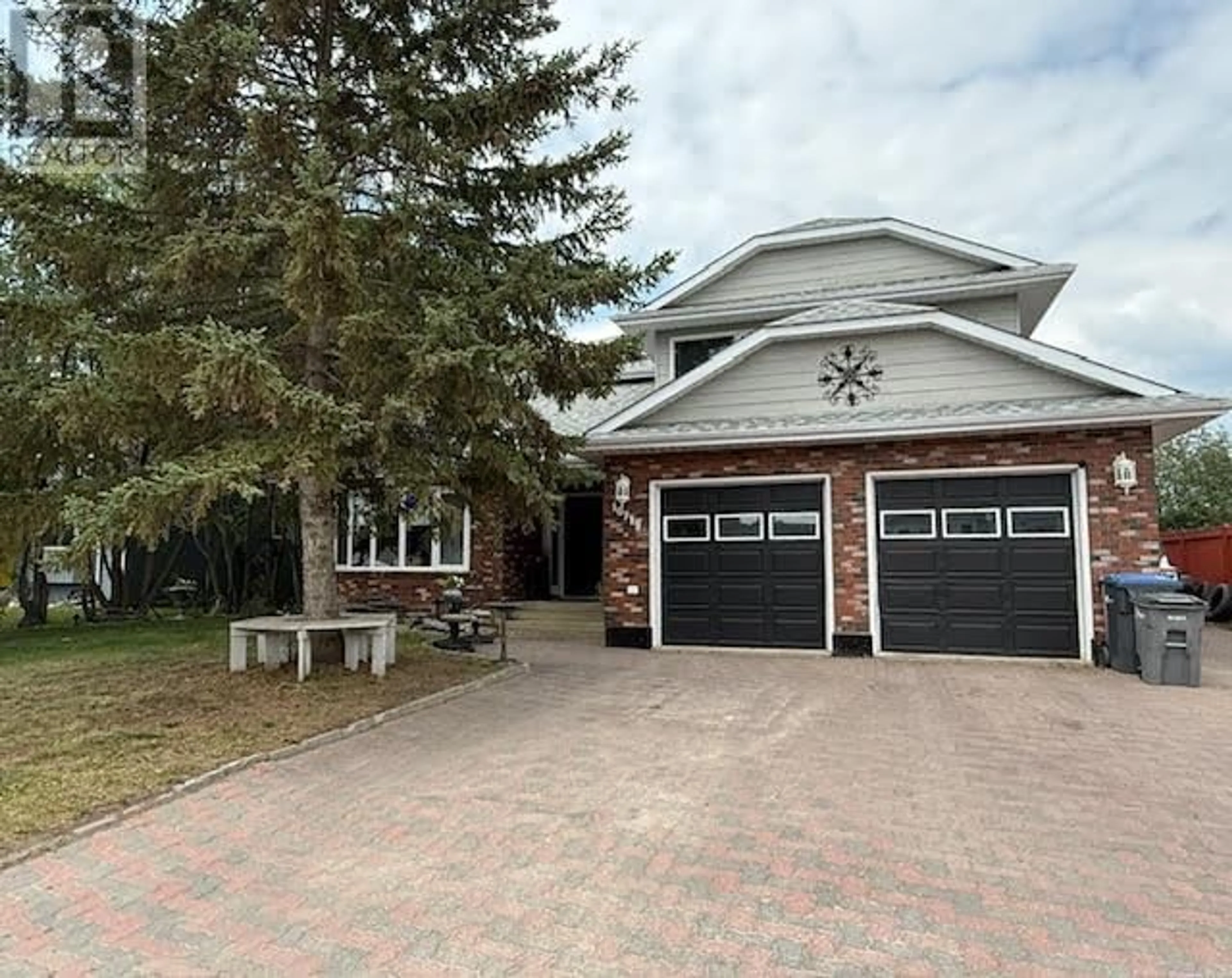 Home with brick exterior material, street for 10719 COTTONWOOD CRESCENT, Dawson Creek British Columbia V1G4E4