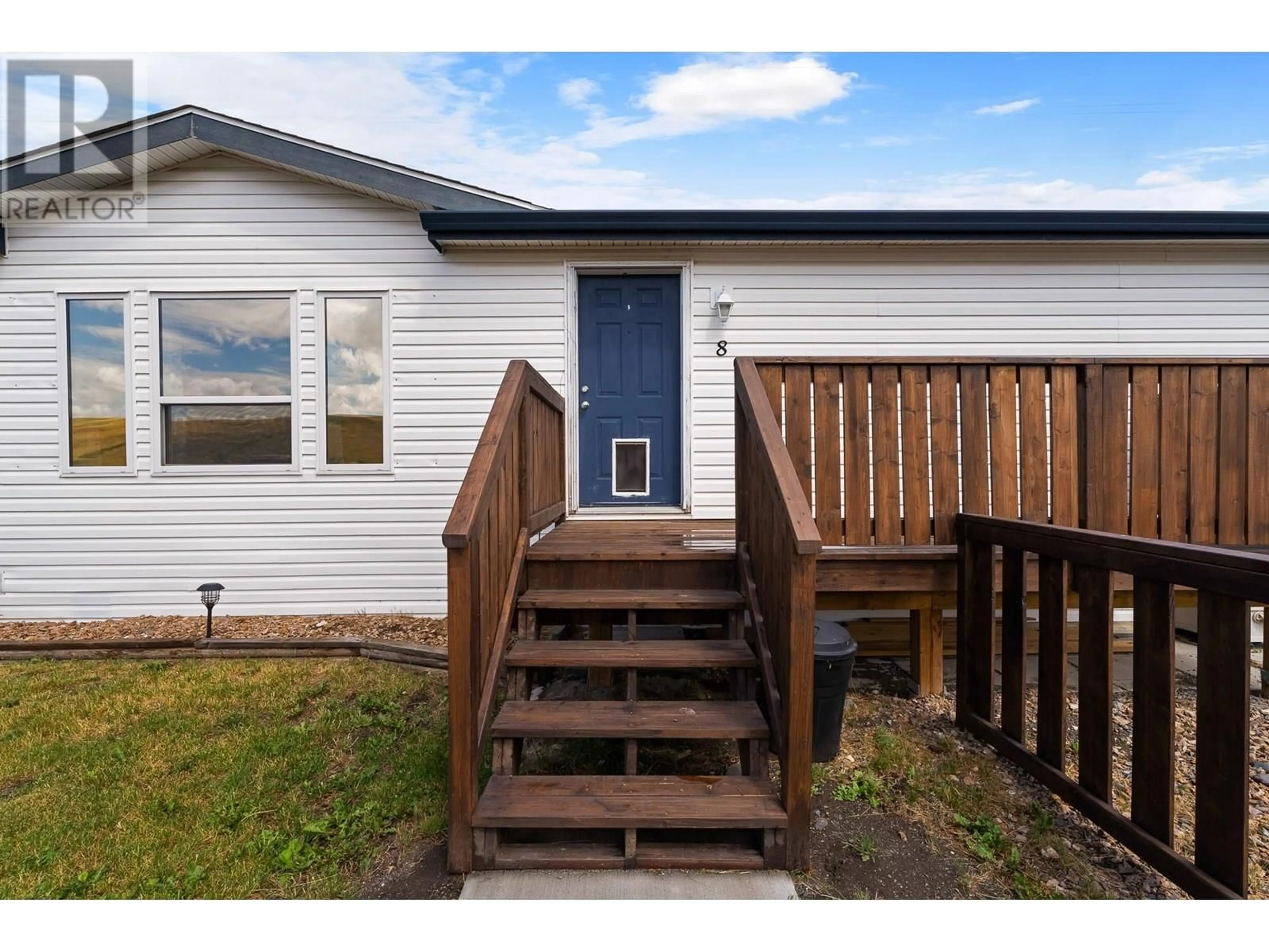 Home with vinyl exterior material, street for 8 - 2815 PRINCETON KAMLOOPS HIGHWAY, Kamloops British Columbia V0E2A0