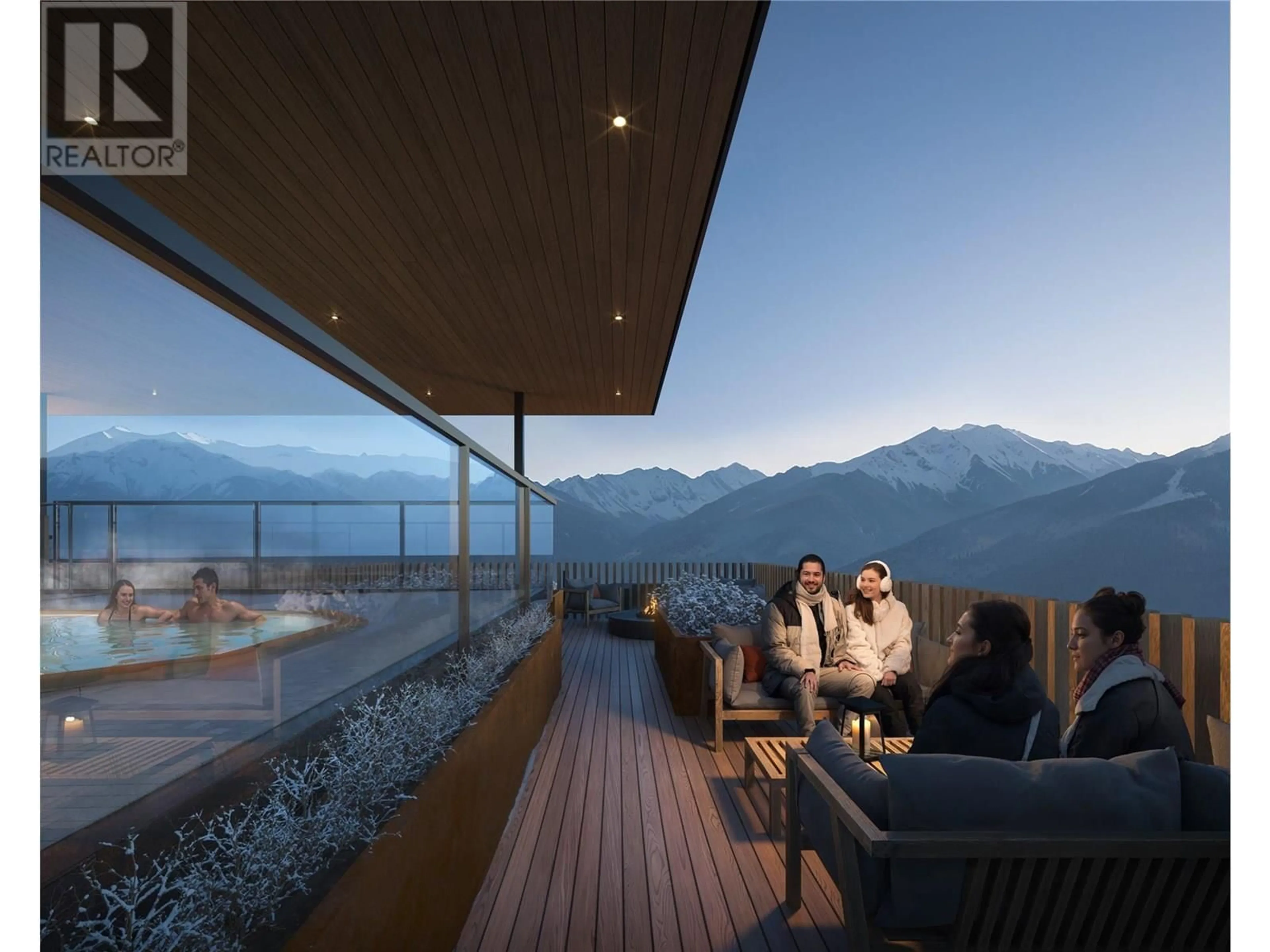 Patio, mountain view for 1403 - 1702 COURSIER AVENUE, Revelstoke British Columbia V0E2S1