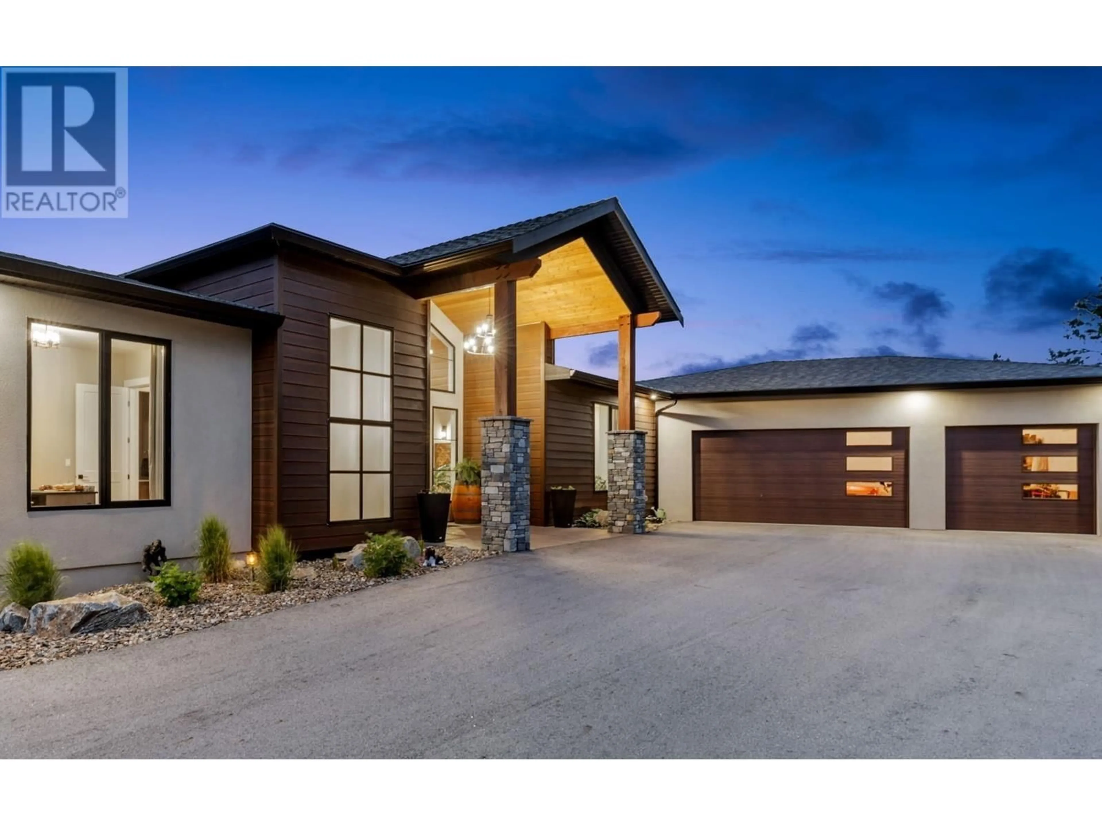 Home with brick exterior material, street for 8836 STONINGTON ROAD, Vernon British Columbia V1H2K8