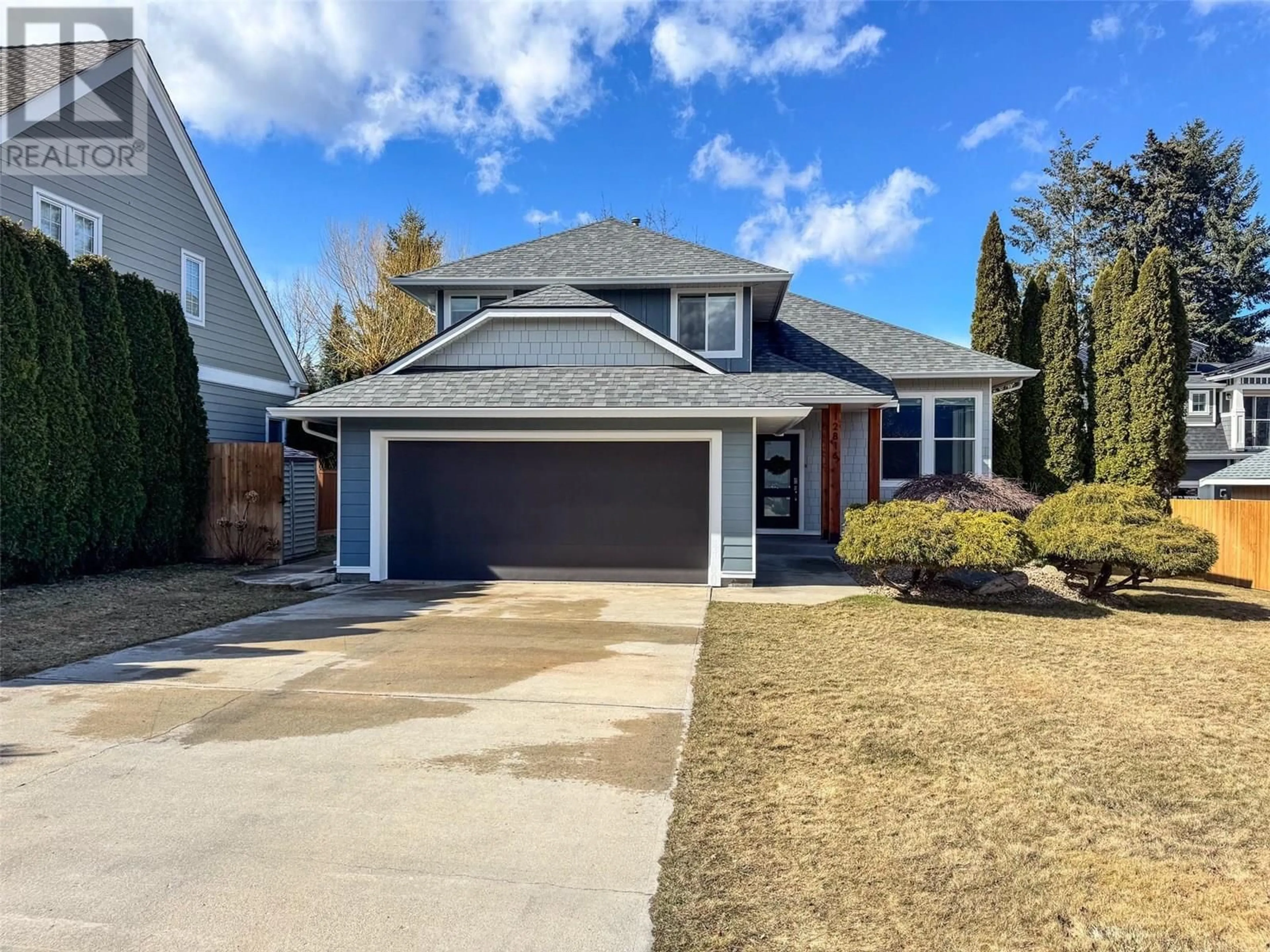 Home with vinyl exterior material, street for 12816 SCHAEFFER CRESCENT, Summerland British Columbia V0H1Z4