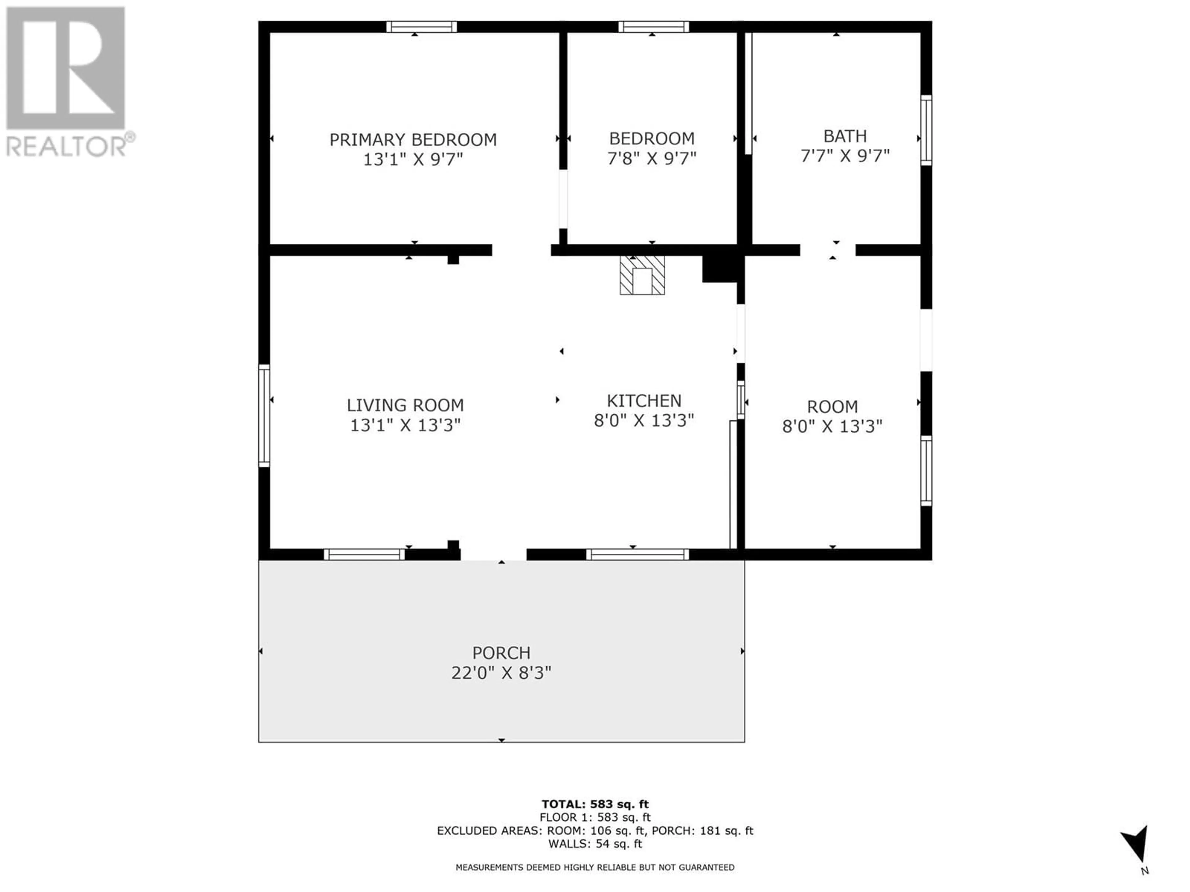 Floor plan for 1753 MAIN STREET OTHER, Coalmont-Tulameen British Columbia V0X1W0
