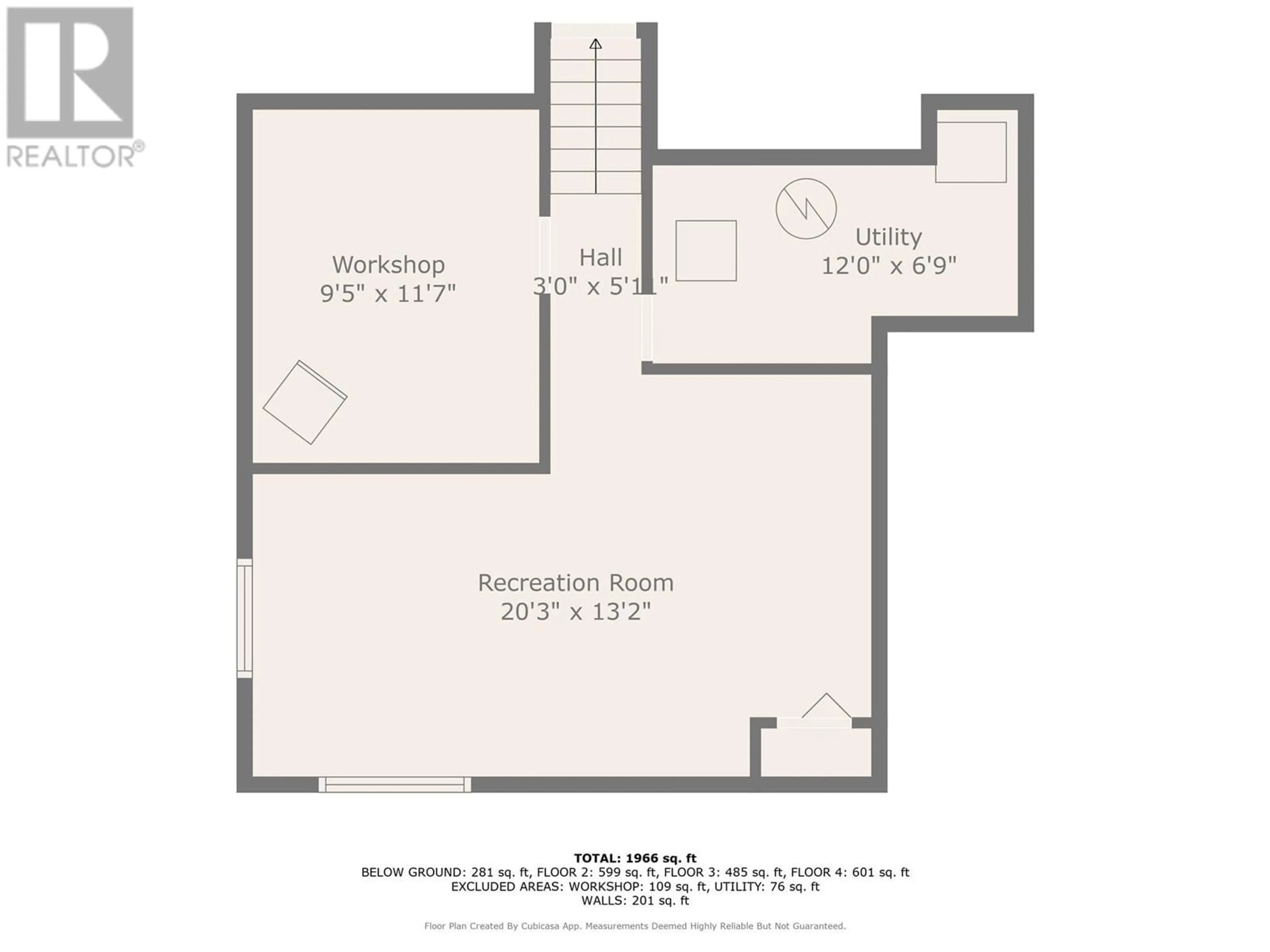 Floor plan for 3112 4TH STREET SOUTH, Cranbrook British Columbia V1C5N5