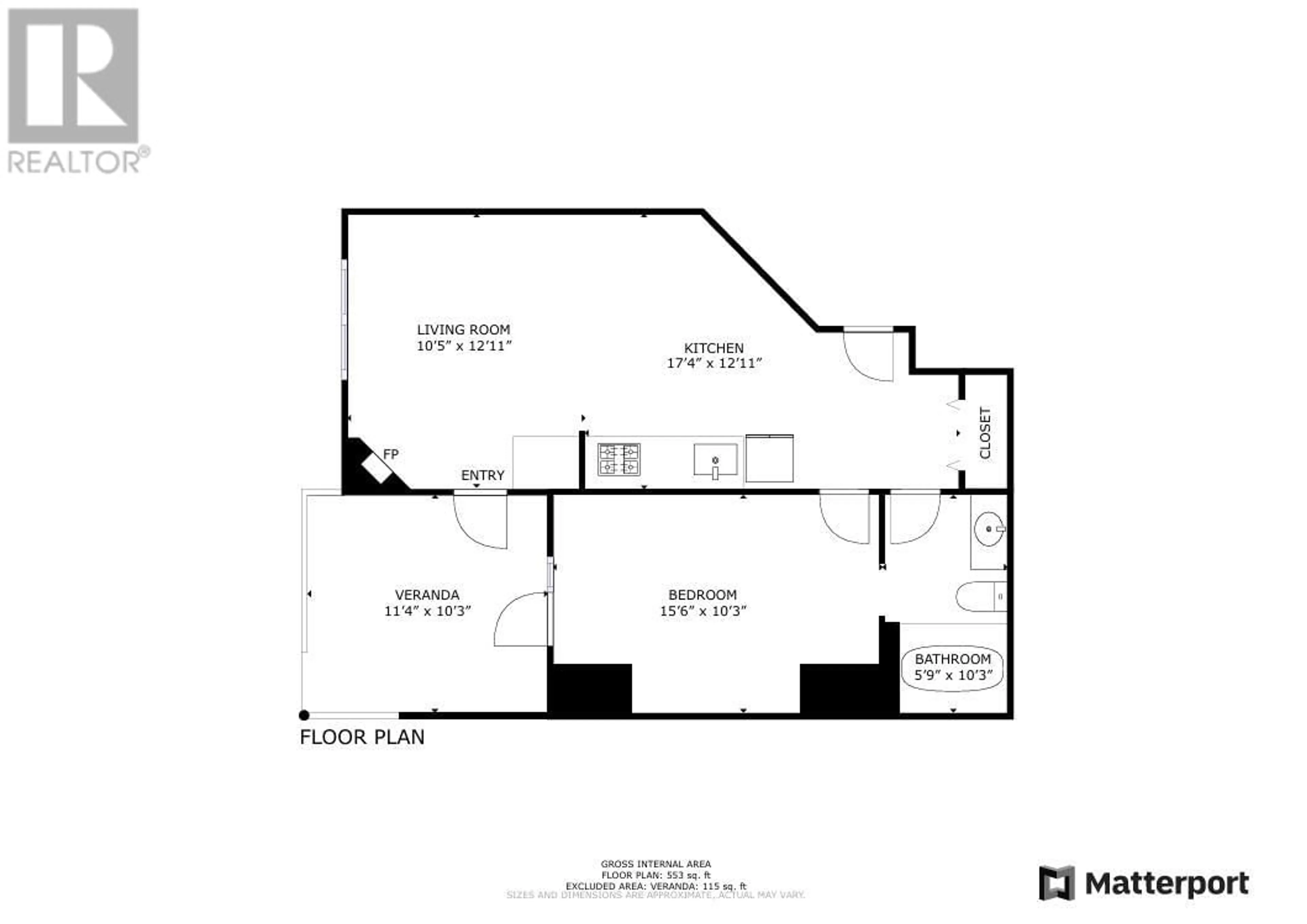 Floor plan for 5006B - 5052 RIVERVIEW ROAD, Fairmont Hot Springs British Columbia V0B1L1