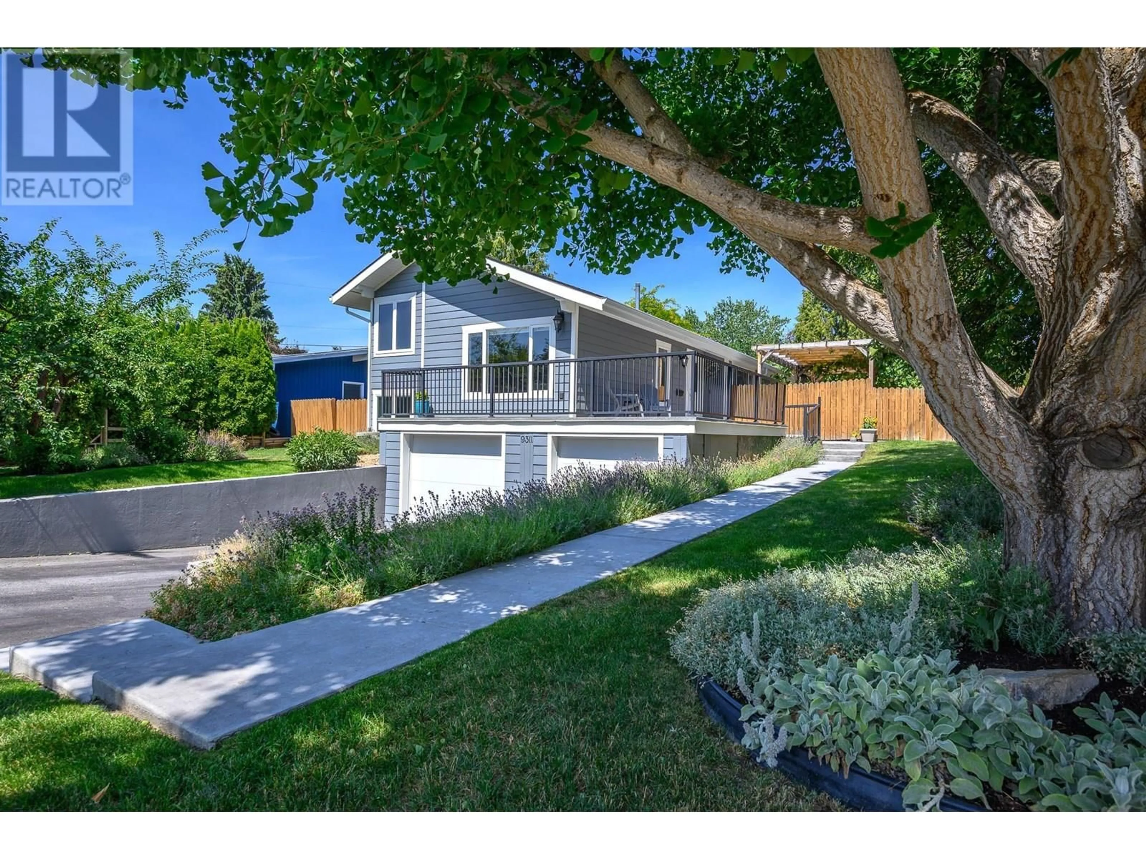 Home with vinyl exterior material, street for 9311 CHELSEA COURT, Coldstream British Columbia V1B2M7