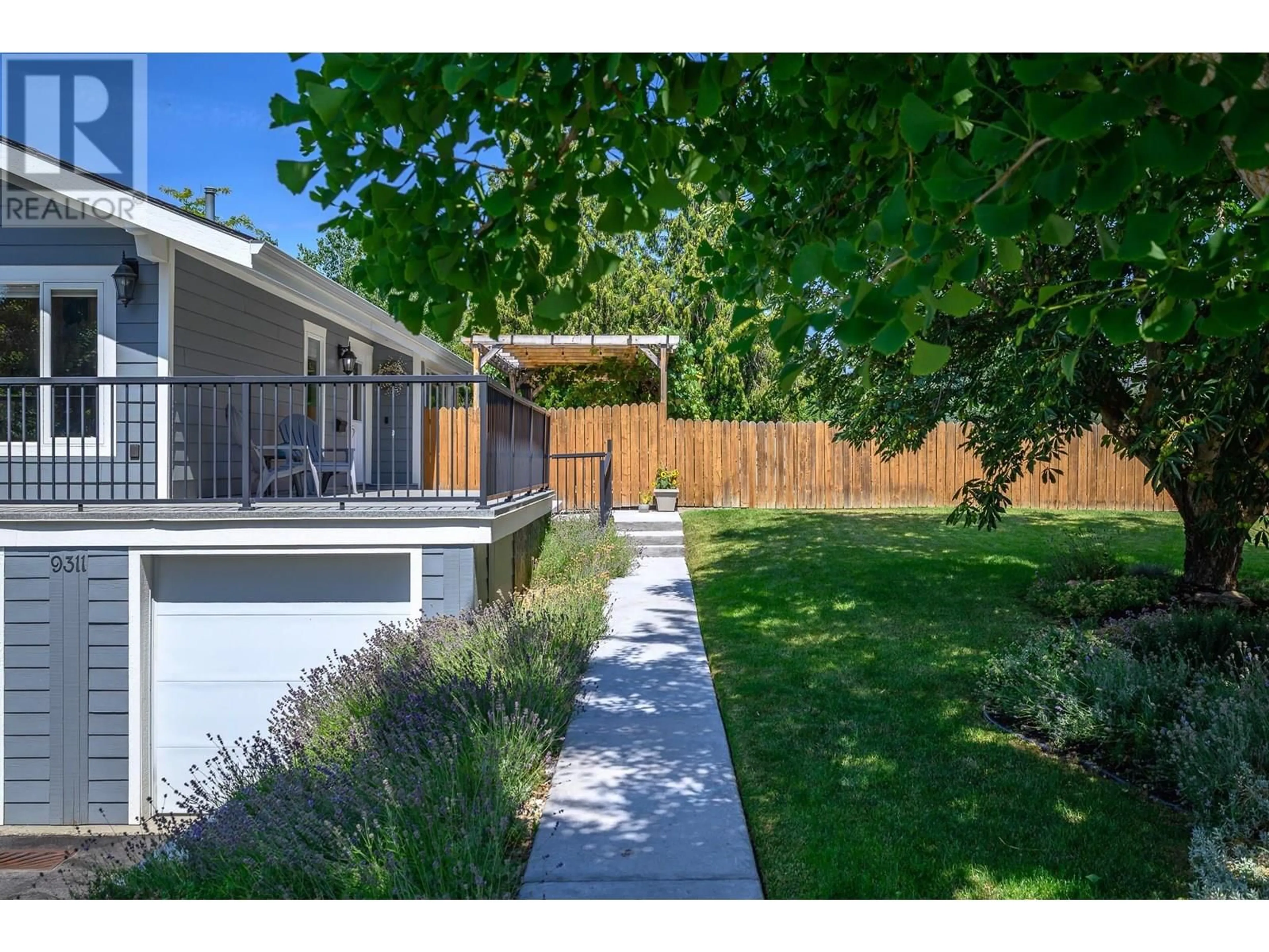 A pic from outside/outdoor area/front of a property/back of a property/a pic from drone, street for 9311 CHELSEA COURT, Coldstream British Columbia V1B2M7