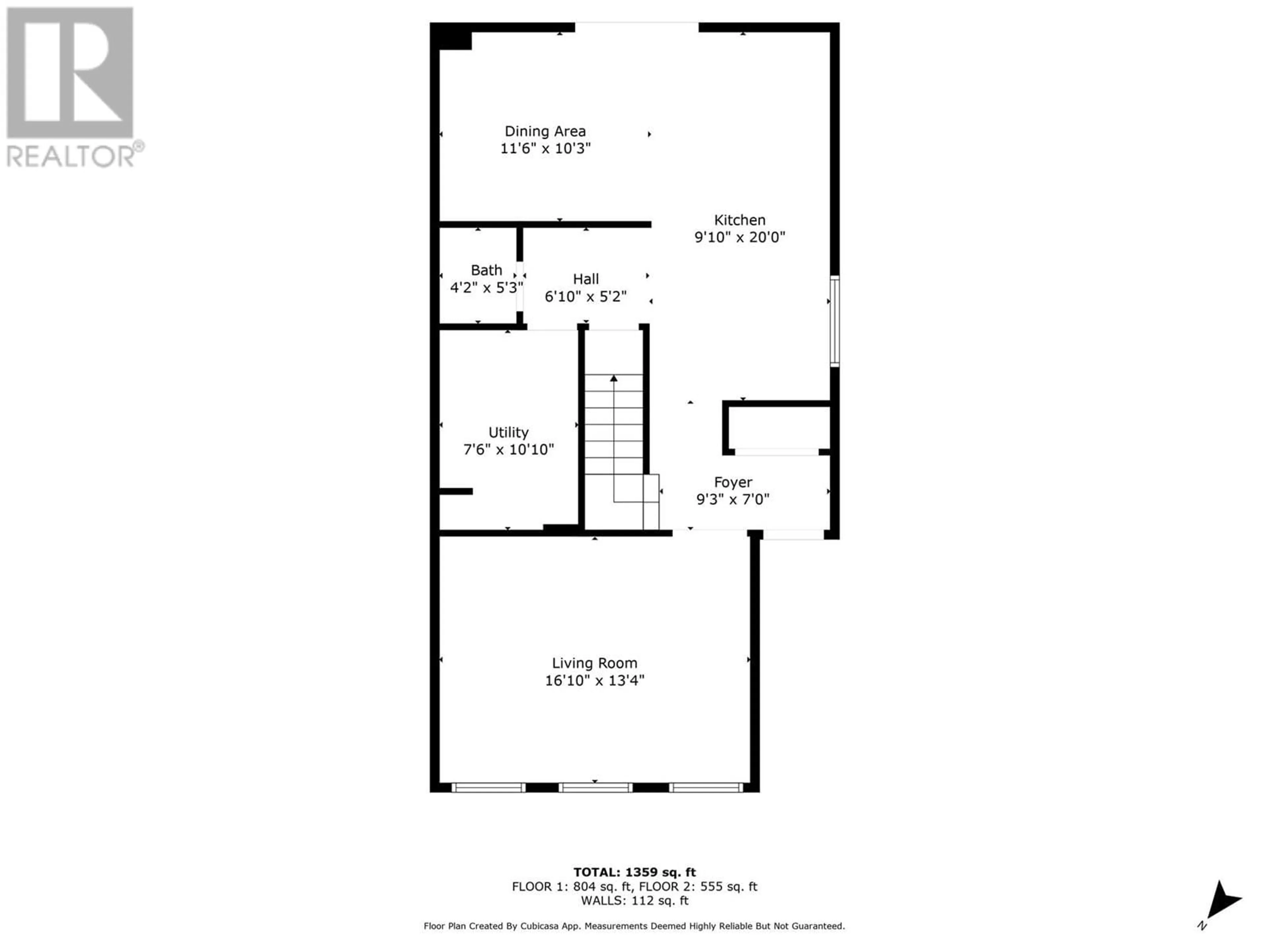 Floor plan for 4808 25 AVENUE, Vernon British Columbia V1T6R4