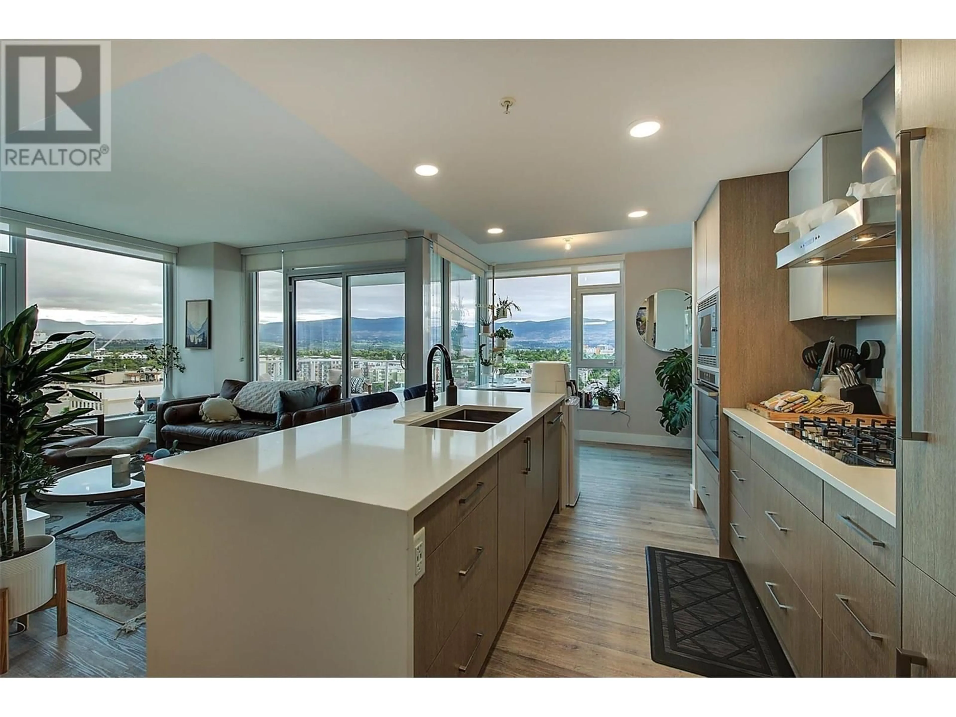 Open concept kitchen, unknown for 1106 - 1588 ELLIS STREET, Kelowna British Columbia V1Y2A6