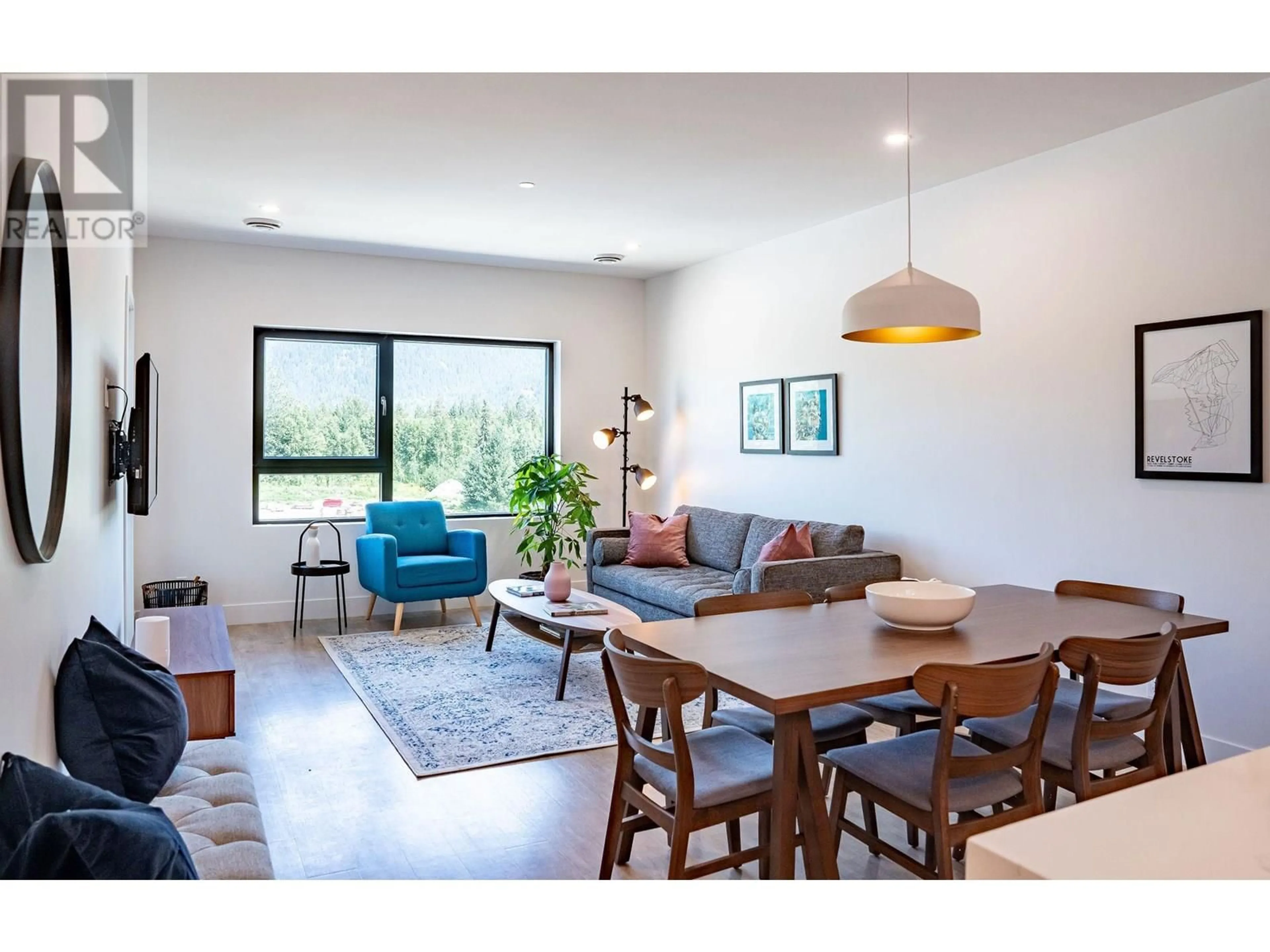 Living room with furniture, unknown for 2406 - 1701 COURSIER AVENUE, Revelstoke British Columbia V0E2S3