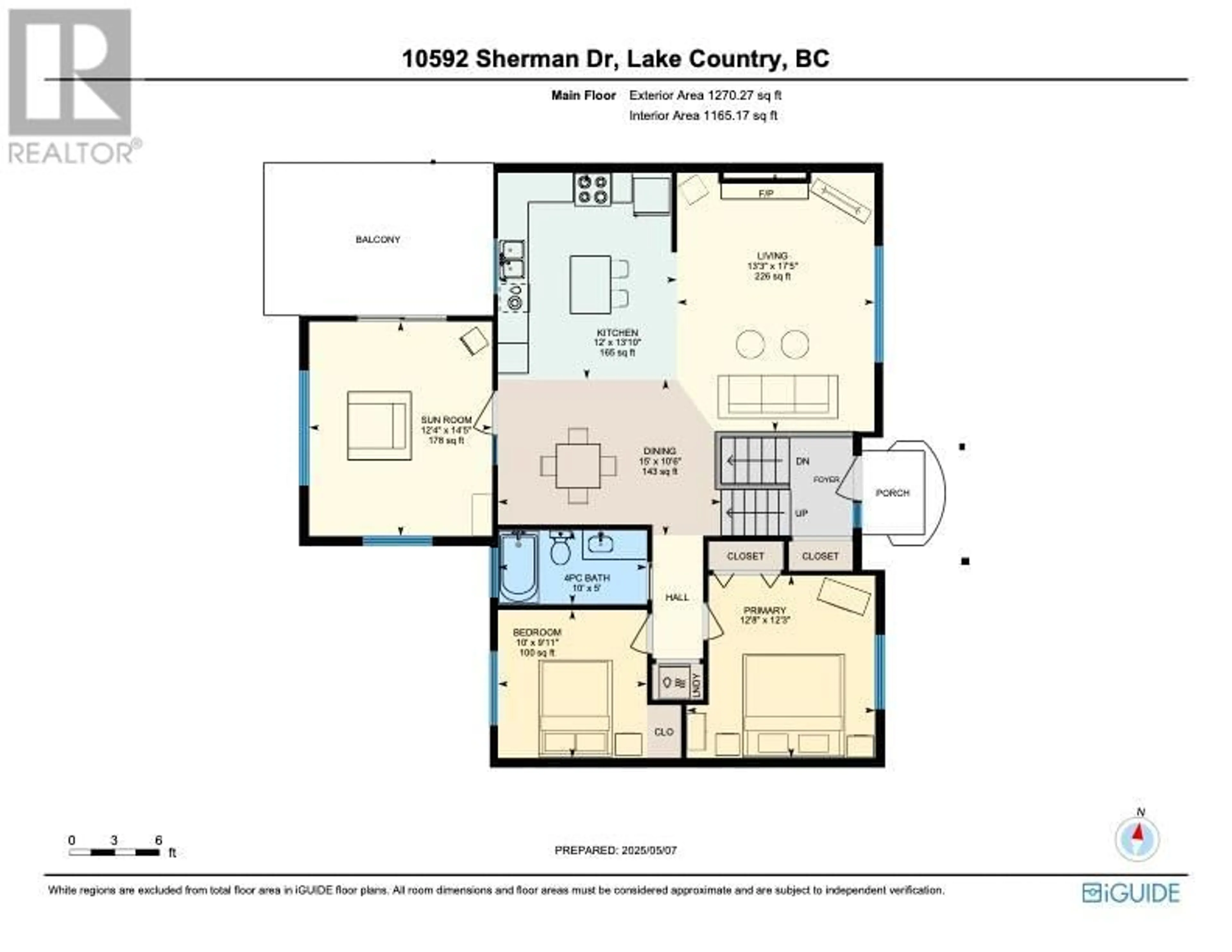 Floor plan for 10592 SHERMAN DRIVE, Lake Country British Columbia V4V1W2