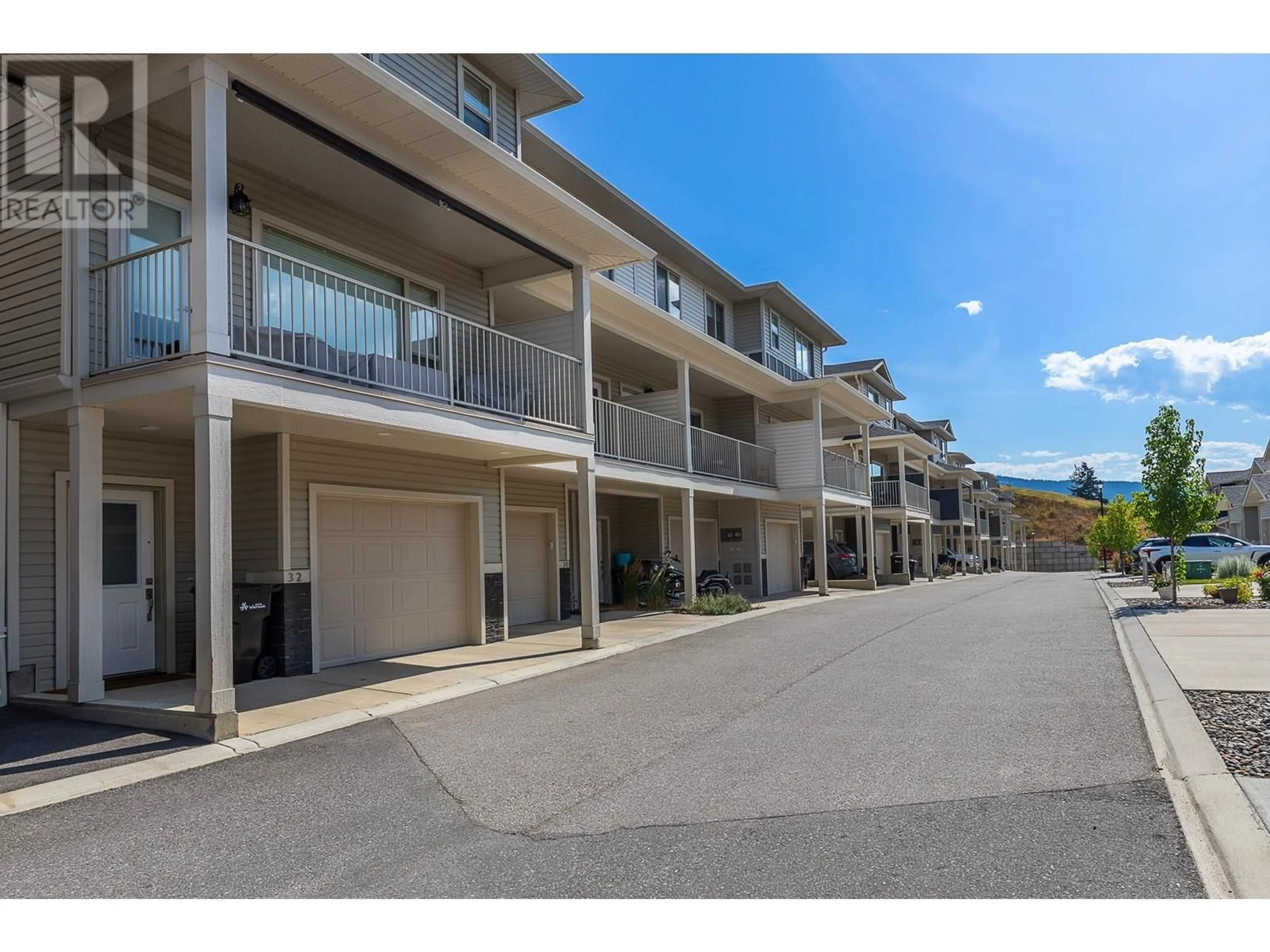 A pic from outside/outdoor area/front of a property/back of a property/a pic from drone, mountain view for 30 - 4600 OKANAGAN AVENUE, Vernon British Columbia V1Y9Y7