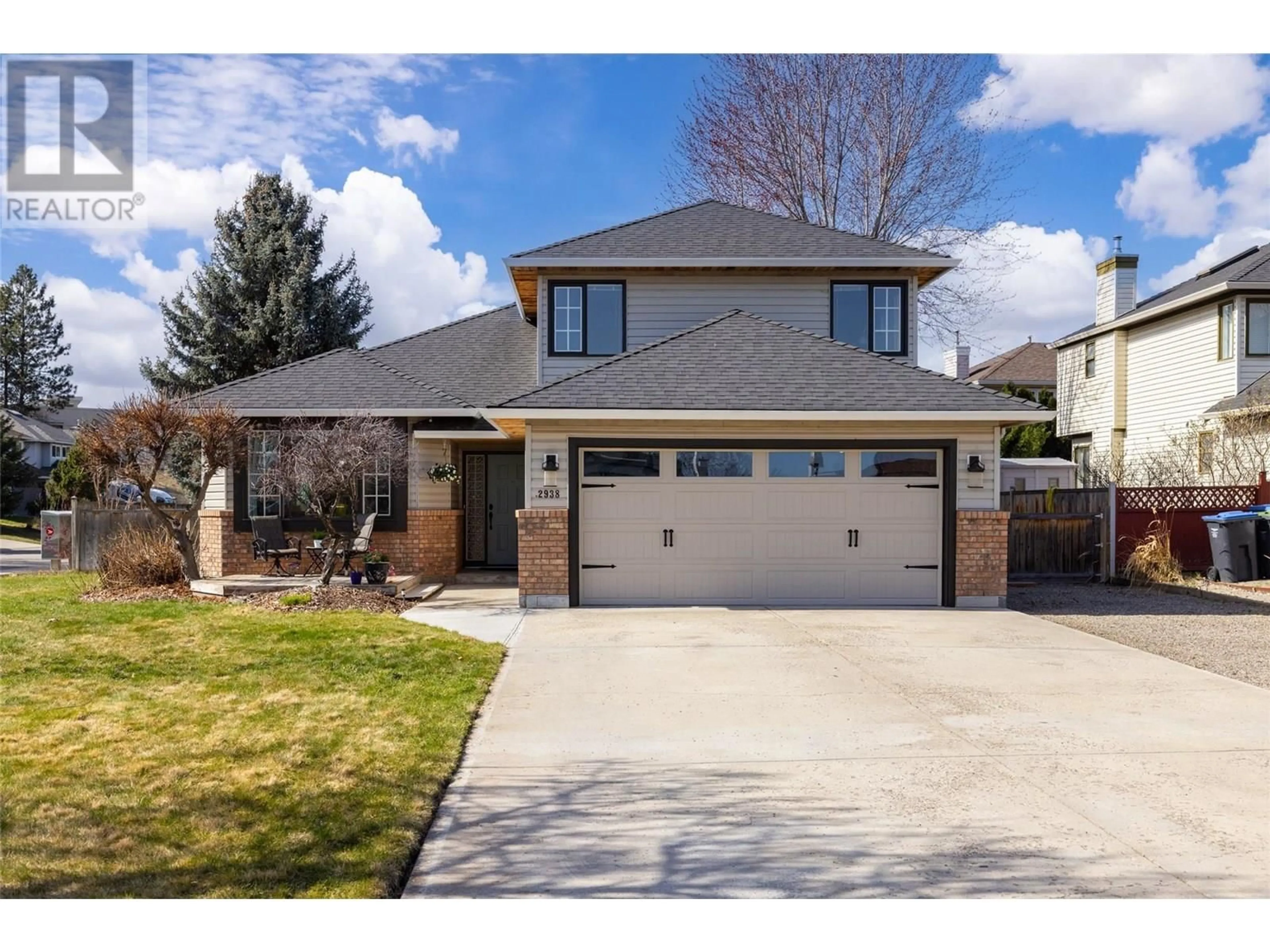 Home with brick exterior material, street for 2938 SHANNON GREEN COURT, West Kelowna British Columbia V4T1S9