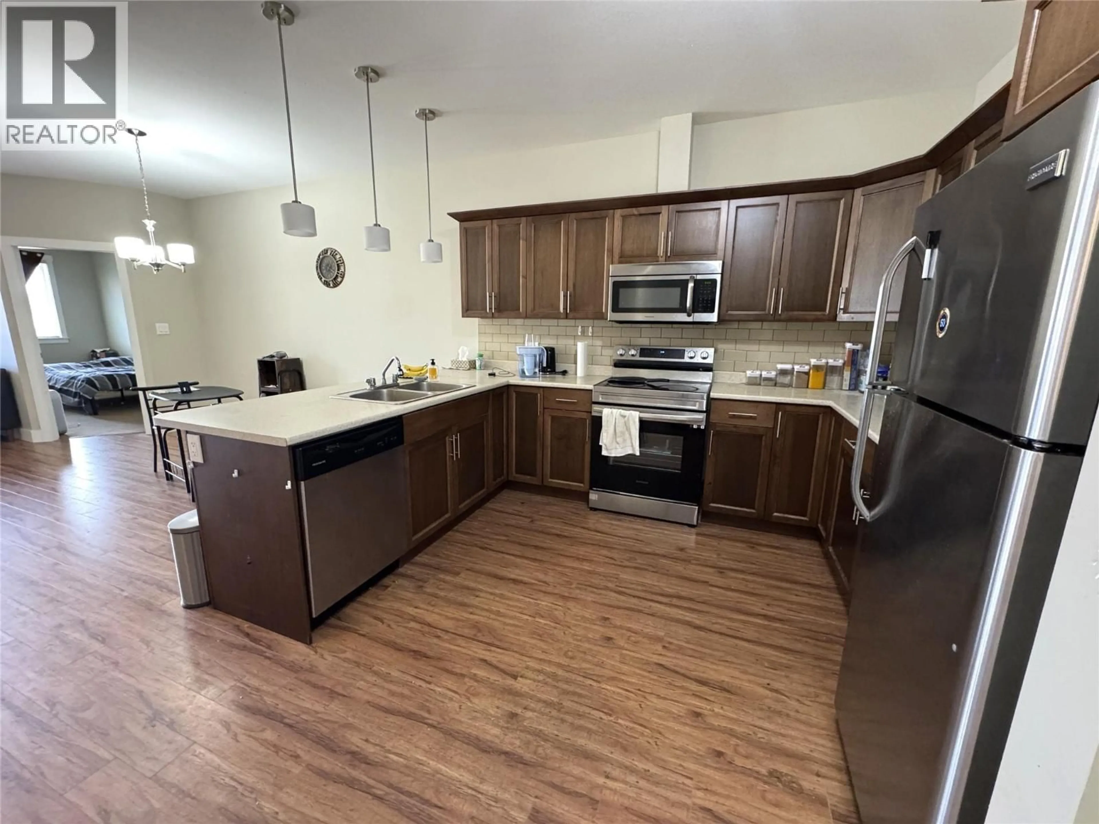 Open concept kitchen, unknown for 302 - 1701 MENZIES STREET, Merritt British Columbia V1K1B8