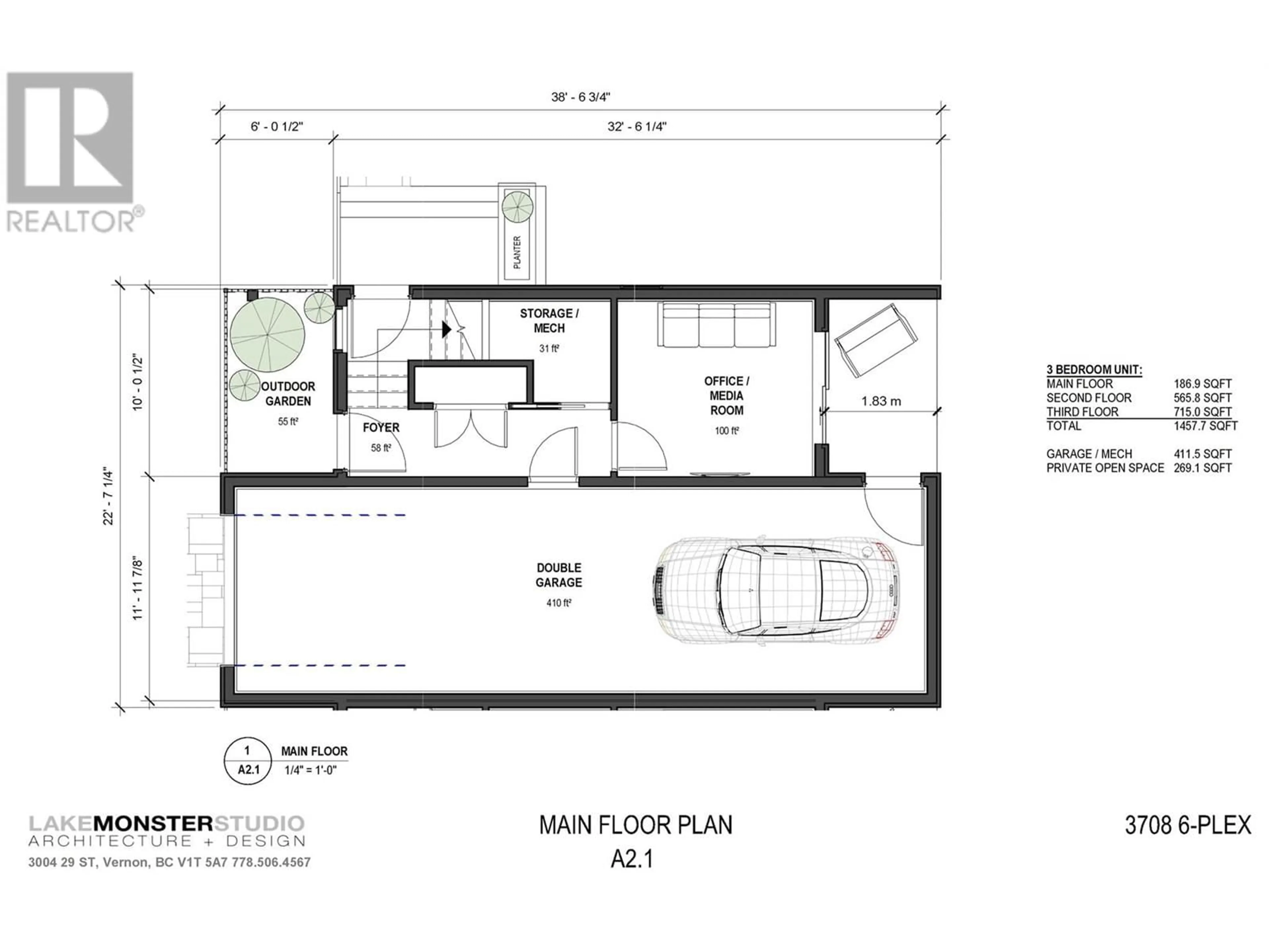 Floor plan for 3708 25 AVENUE, Vernon British Columbia V1T1P3
