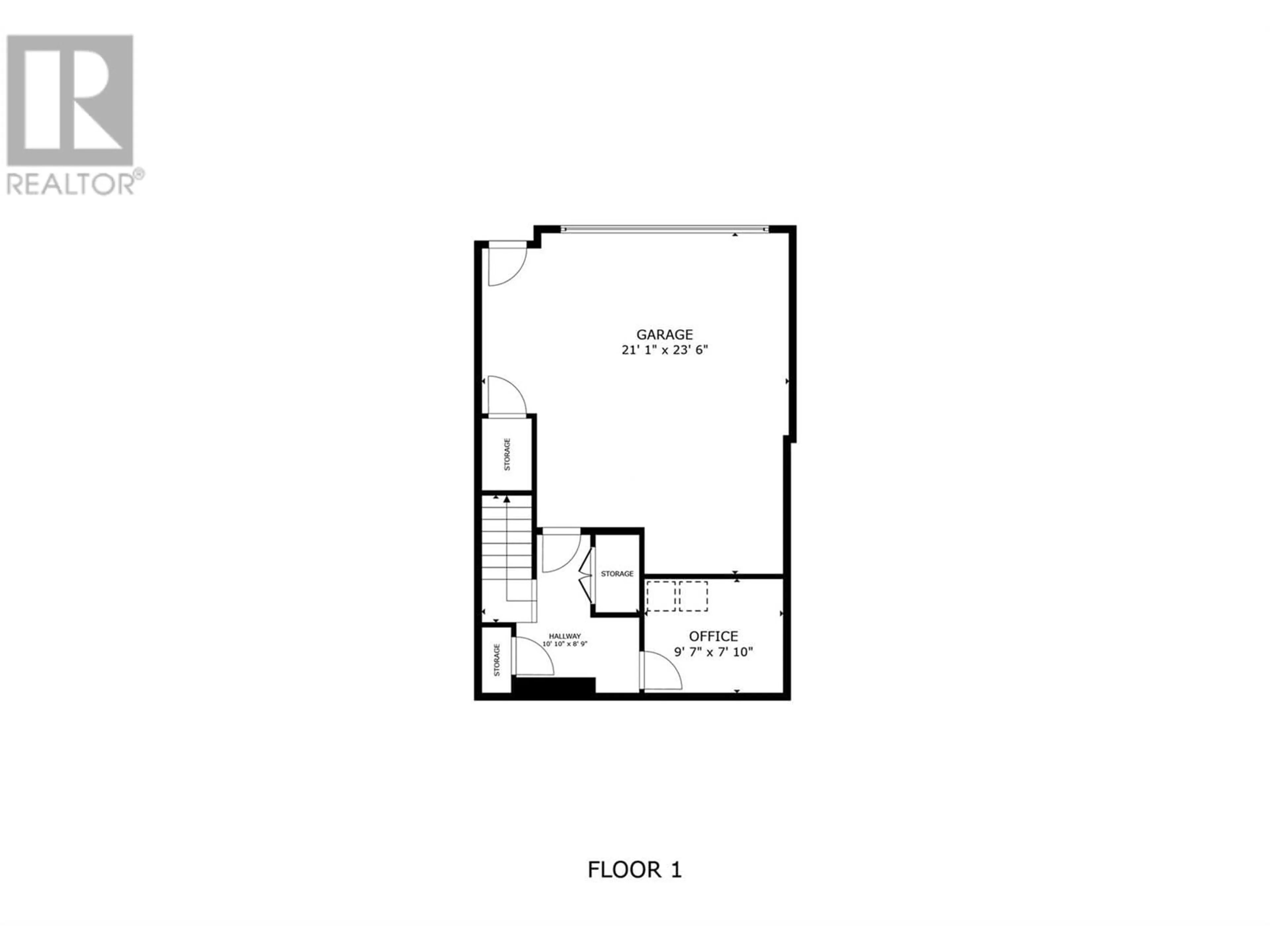 Floor plan for 9 - 1102 CAMERON AVENUE, Kelowna British Columbia V1Y0B2