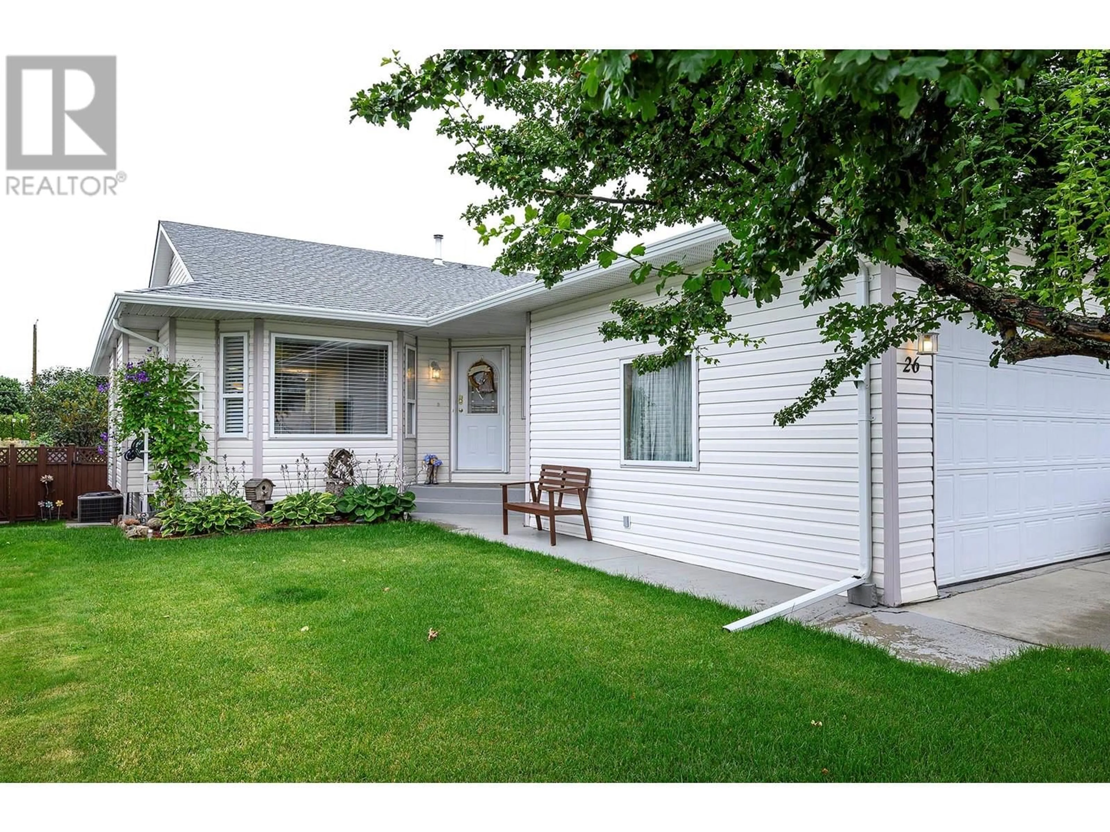 Home with vinyl exterior material, street for 26 - 2655 WESTSYDE ROAD, Kamloops British Columbia V2B7C7