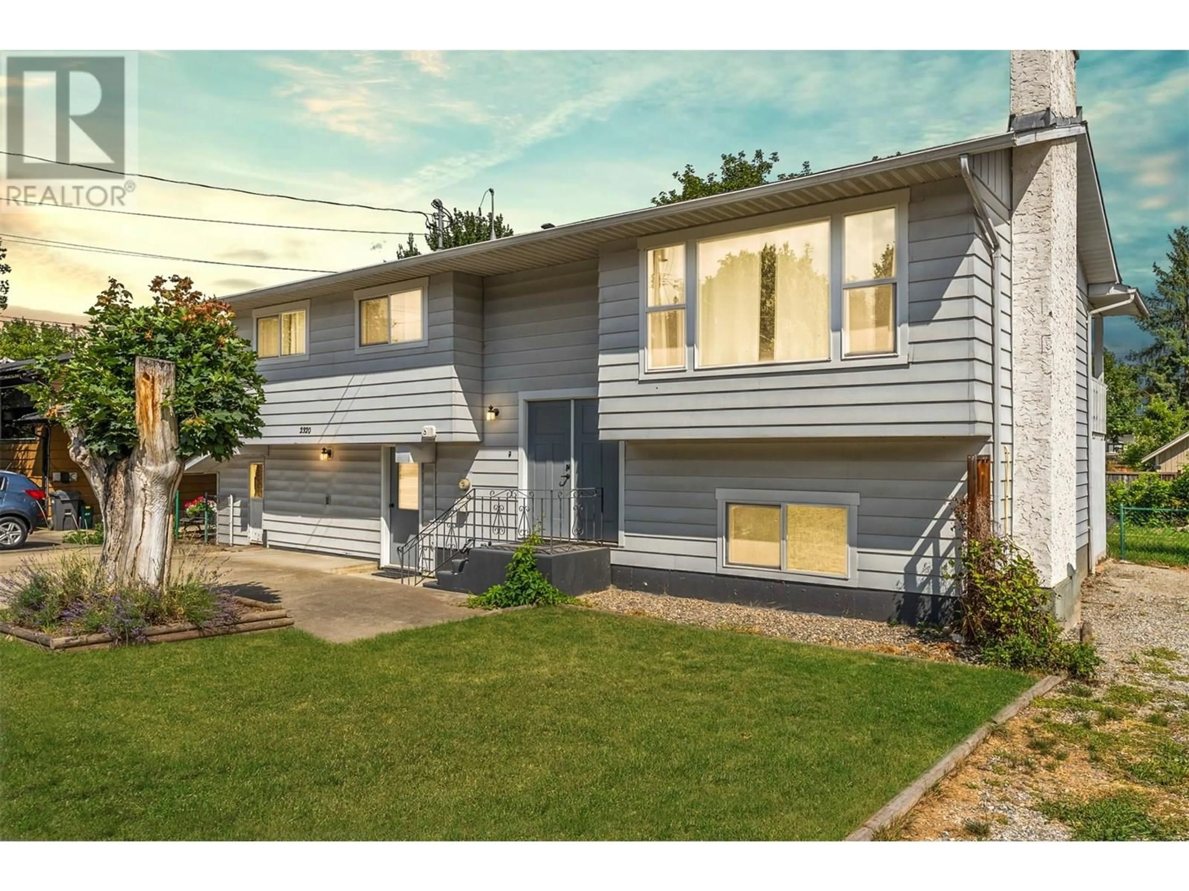Home with vinyl exterior material, street for 2320 DANALLANKO DRIVE, Armstrong British Columbia V4Y0B5