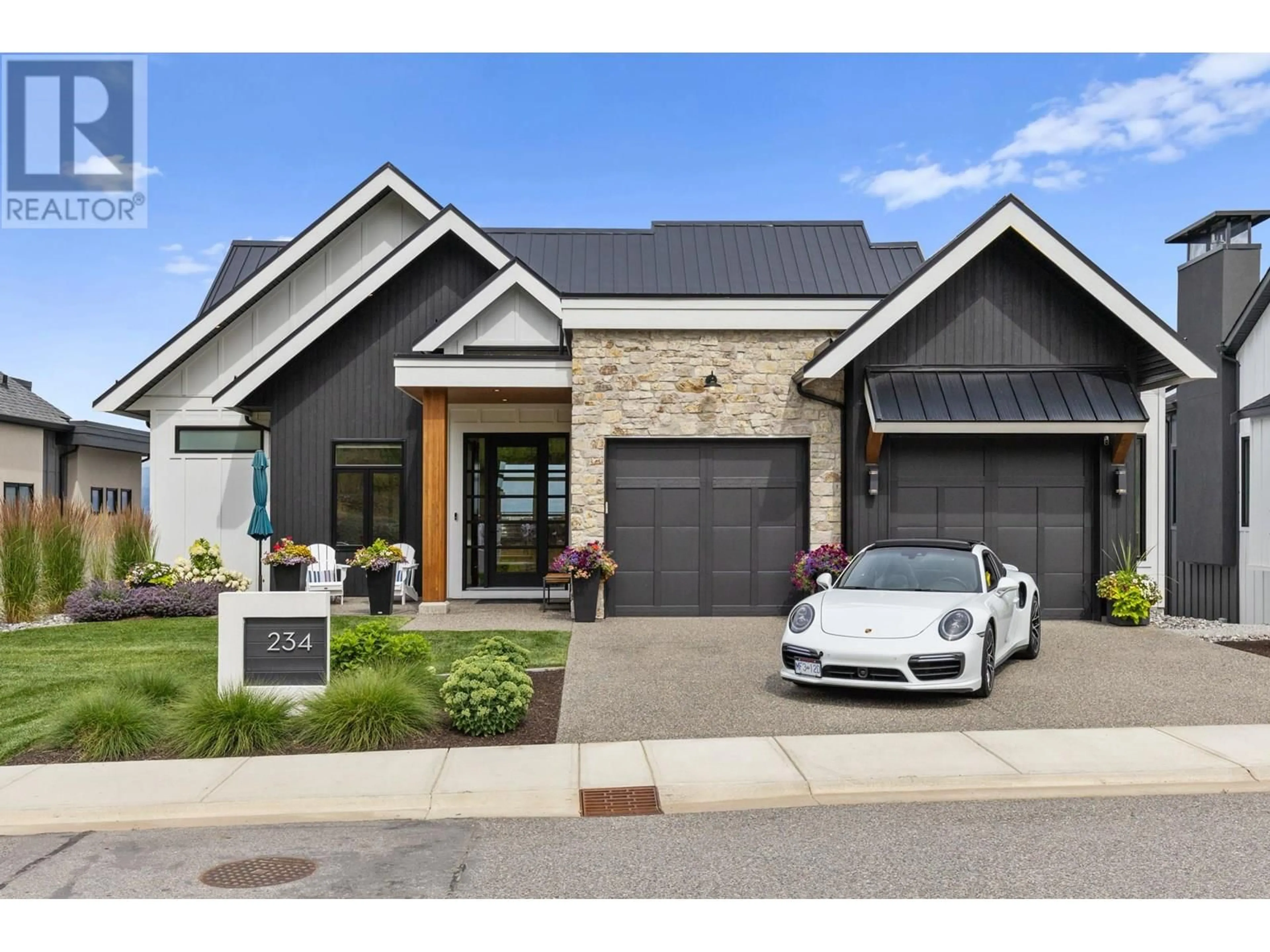 Home with brick exterior material, street for 234 DIAMOND WAY, Vernon British Columbia V1H0A2