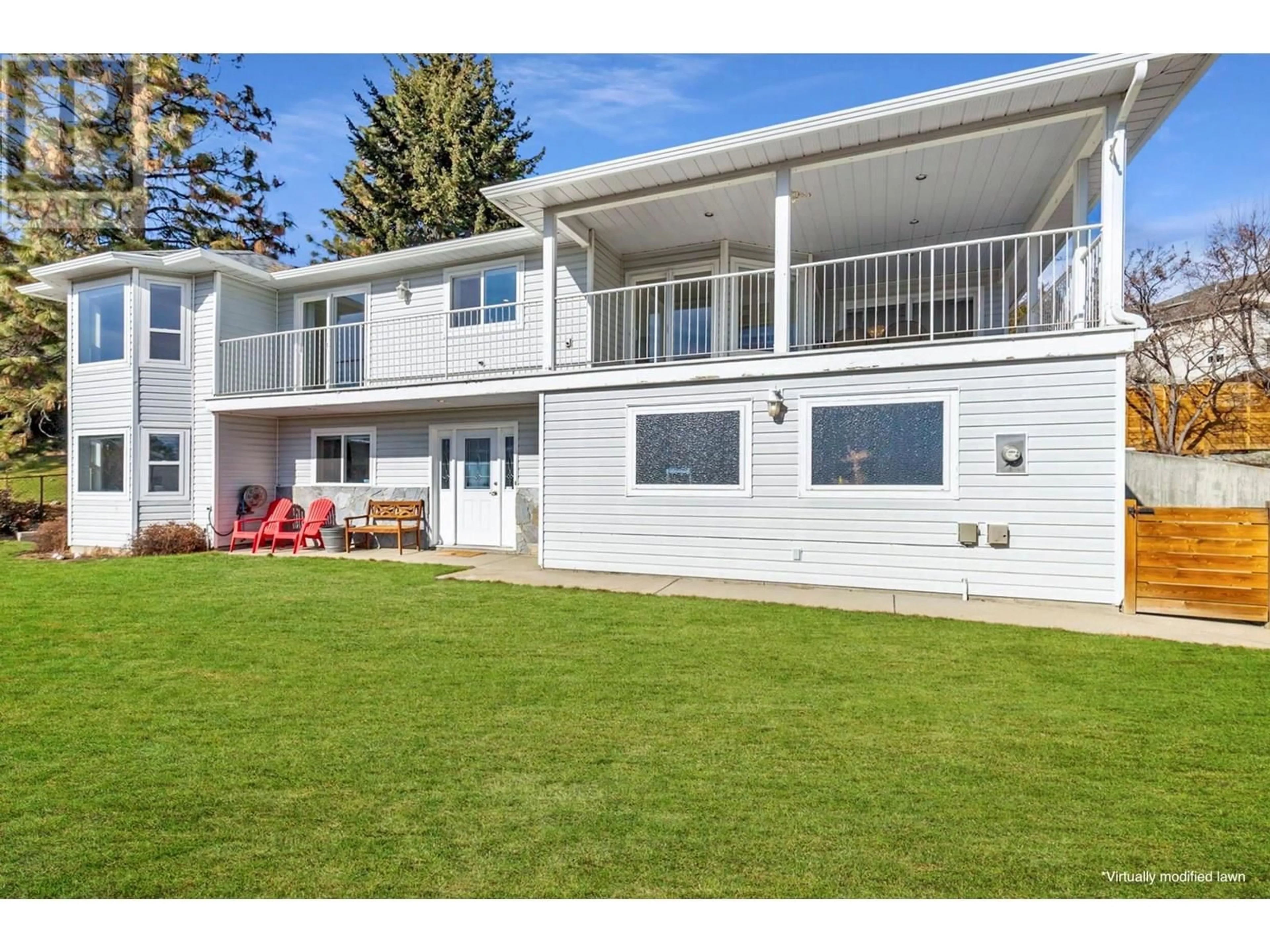 A pic from outside/outdoor area/front of a property/back of a property/a pic from drone, unknown for 3100 DOUCETTE DRIVE, West Kelowna British Columbia V4T1M6