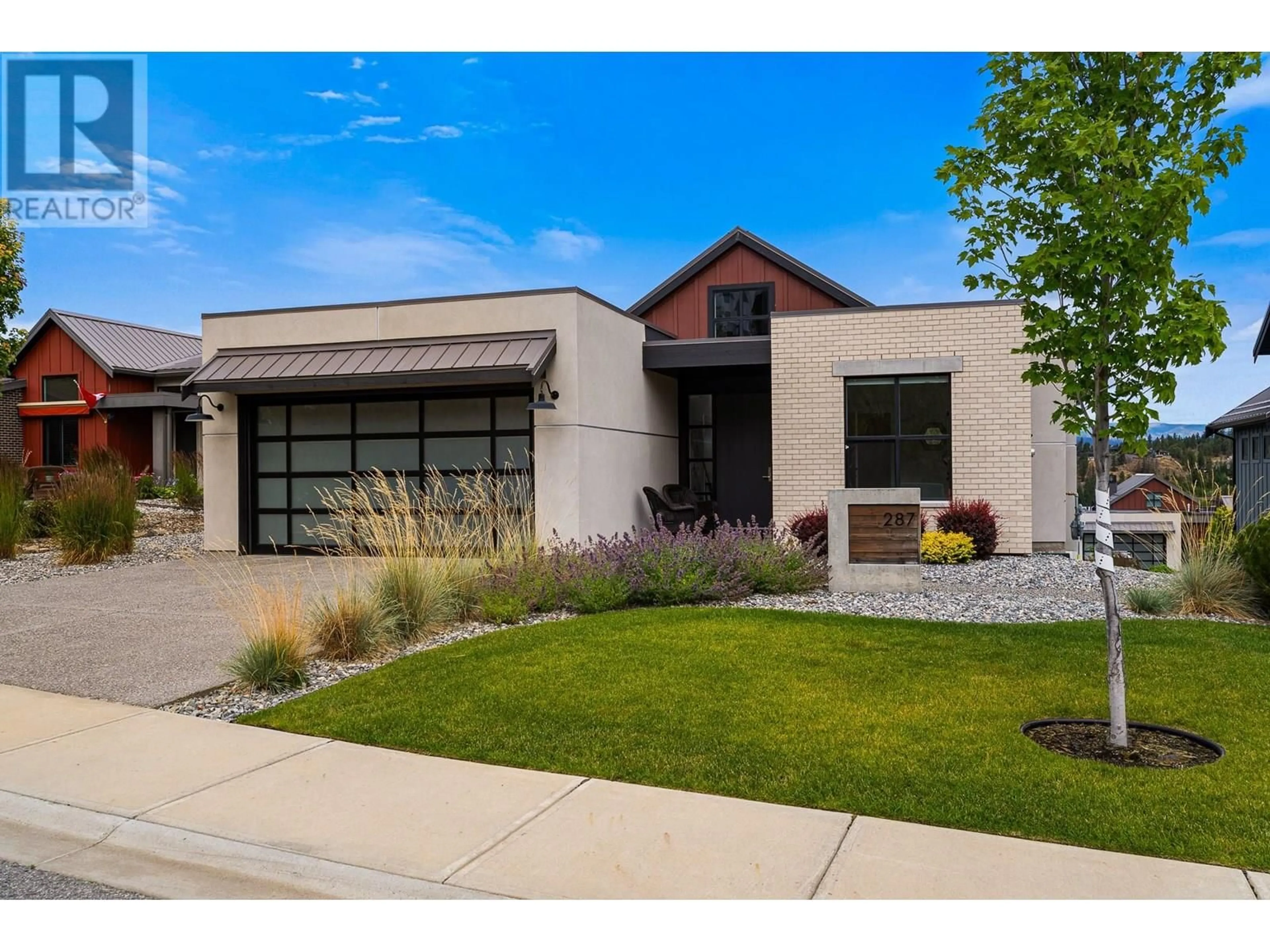 Home with brick exterior material, street for 287 GRANGE DRIVE, Vernon British Columbia V1H1G4