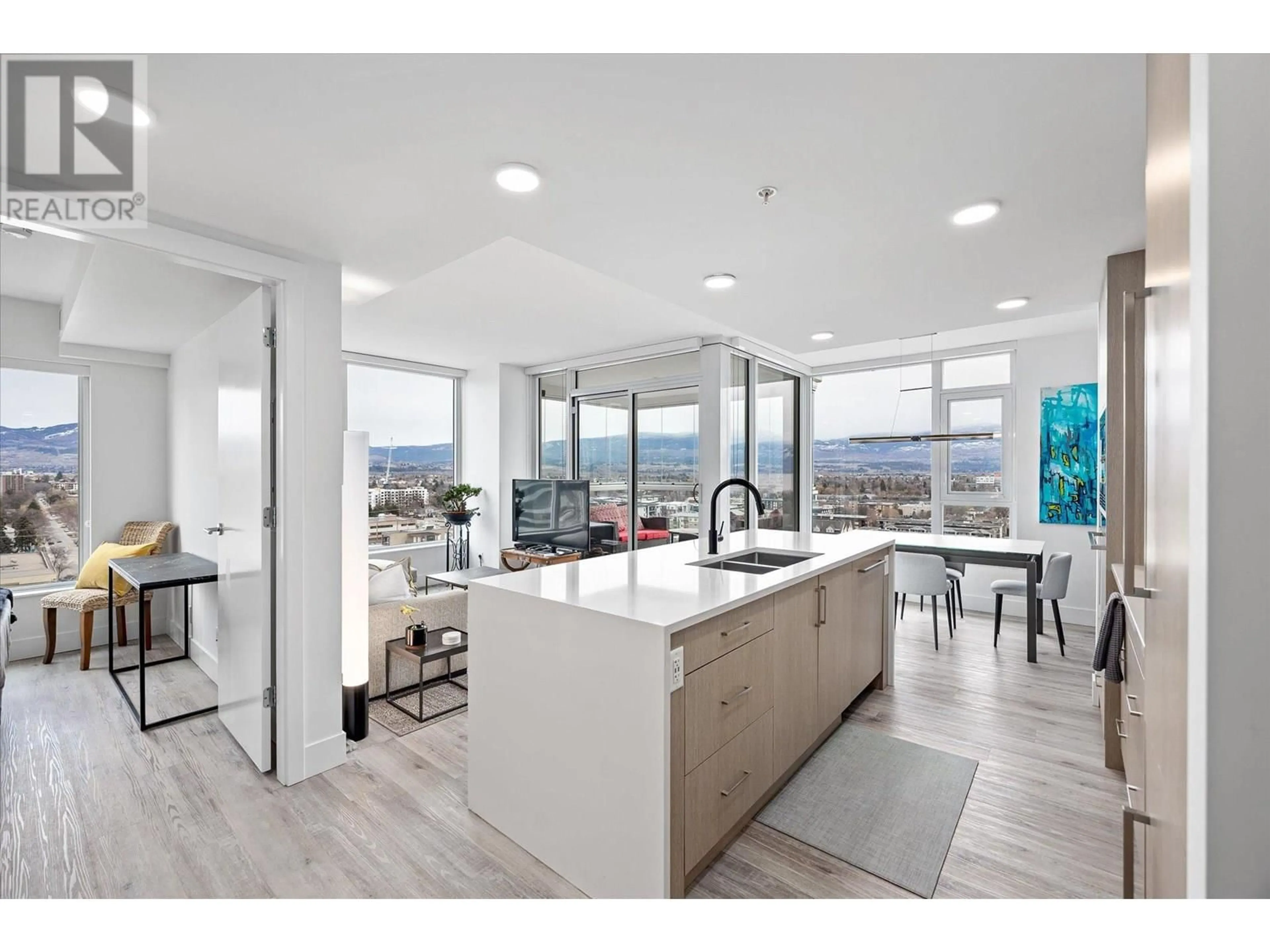 Open concept kitchen, unknown for 1606 - 1588 ELLIS STREET, Kelowna British Columbia V1Y0H1