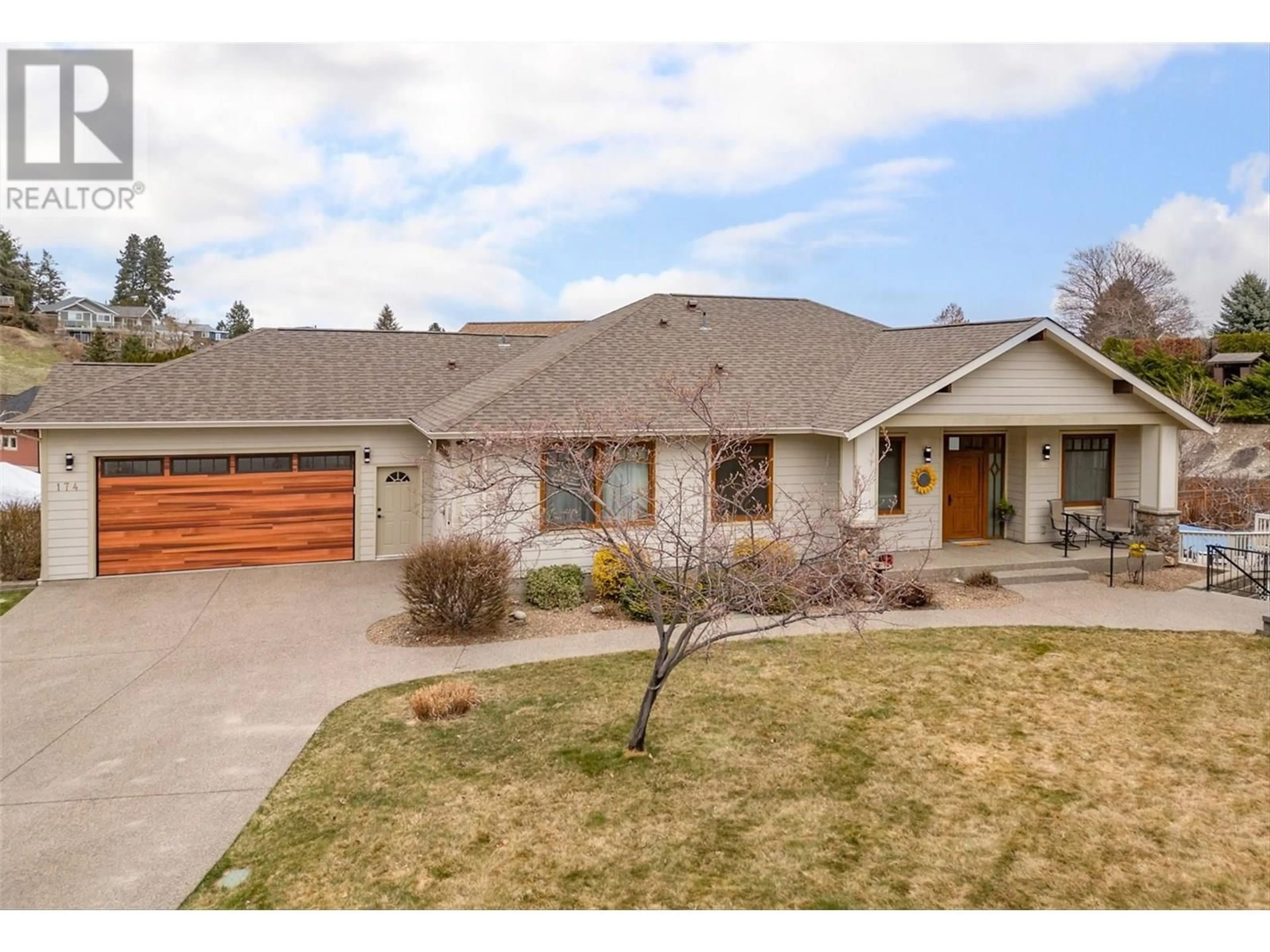Home with brick exterior material, street for 174 JEWELL PLACE, Summerland British Columbia V0H1Z4
