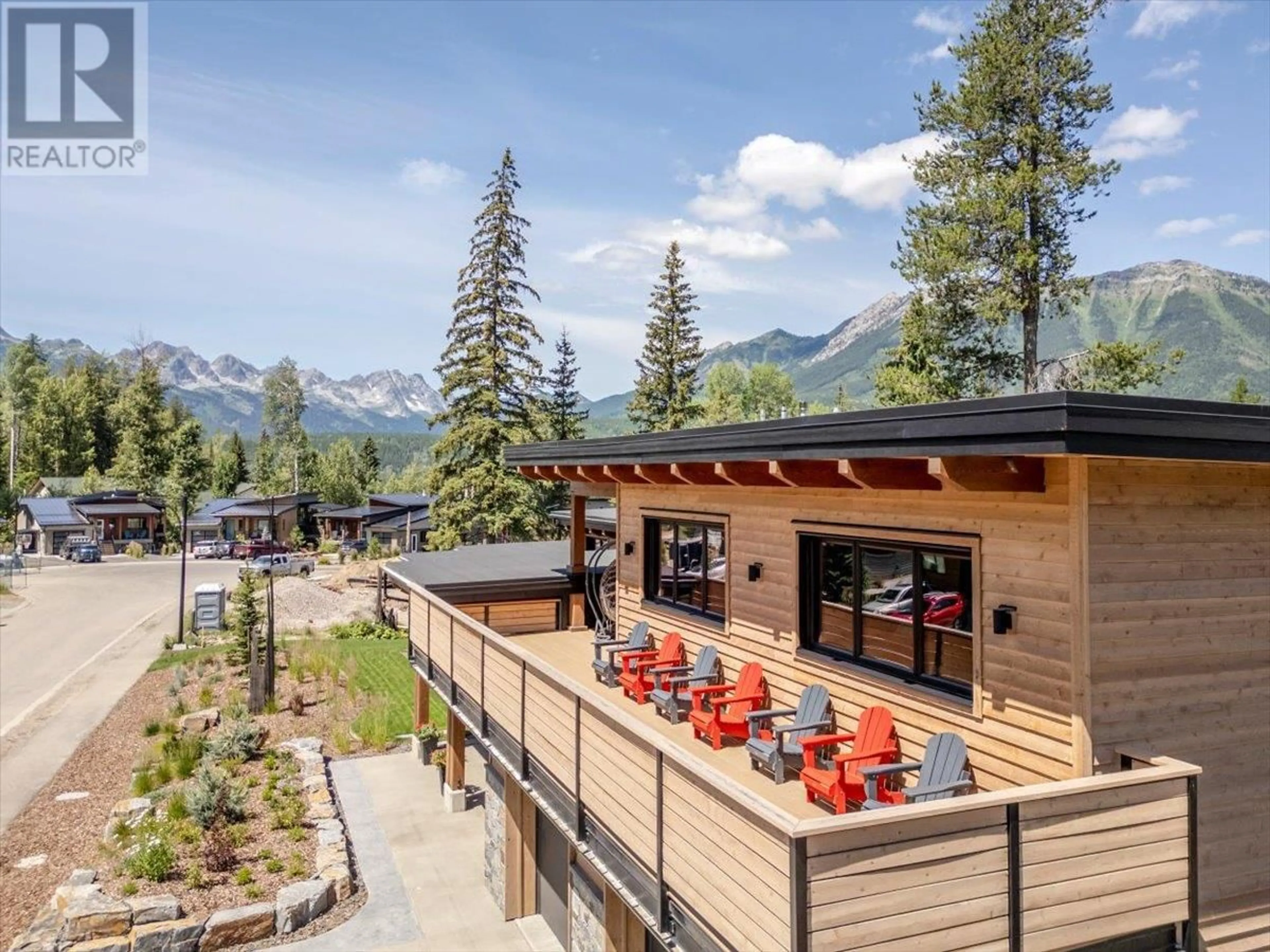 Patio, mountain view for 16 MORRISSEY COURT, Fernie British Columbia V0B1M4