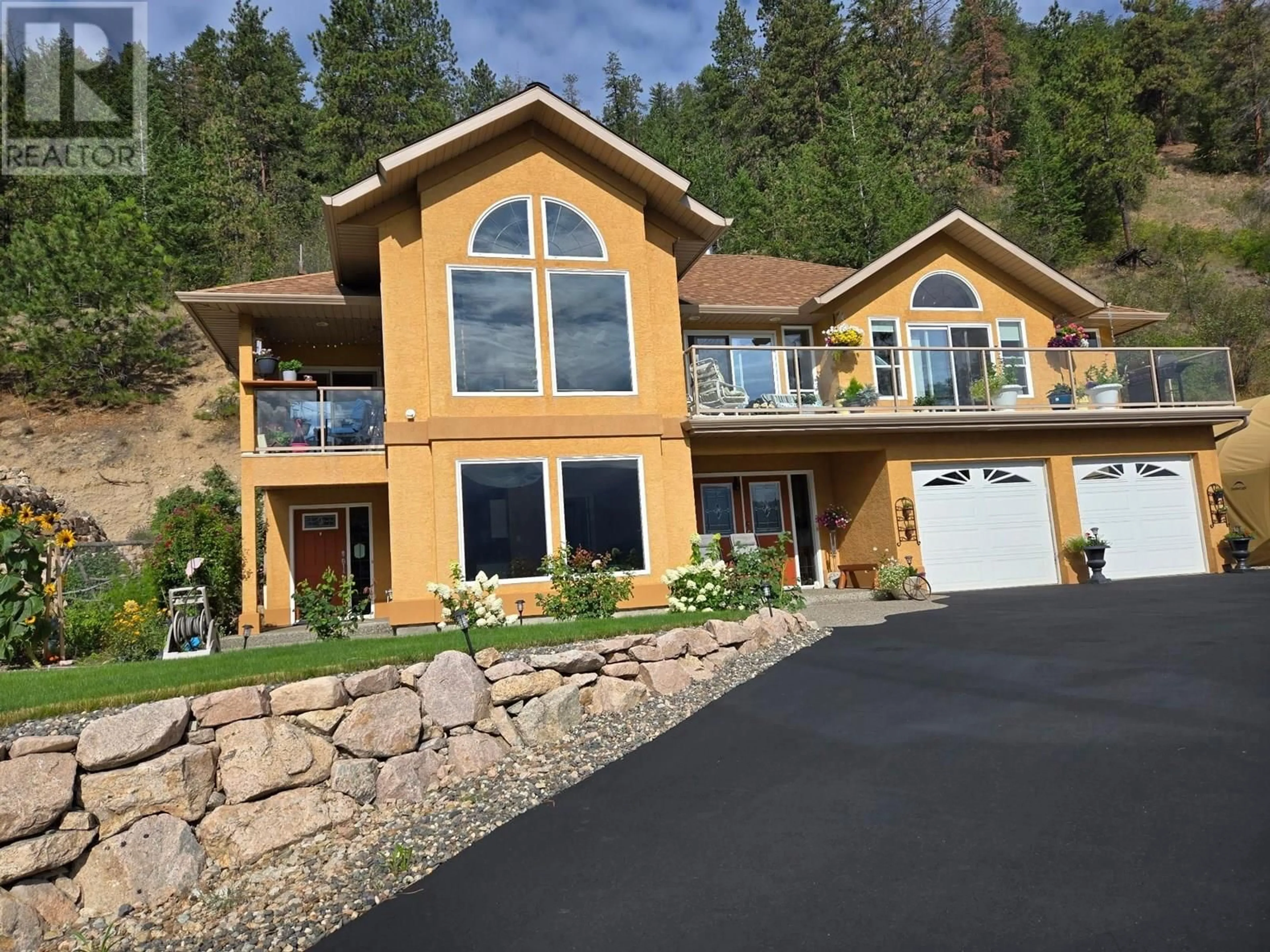 Home with vinyl exterior material, water/lake/river/ocean view for 16864 GATZKE ROAD, Oyama British Columbia V4V2J1