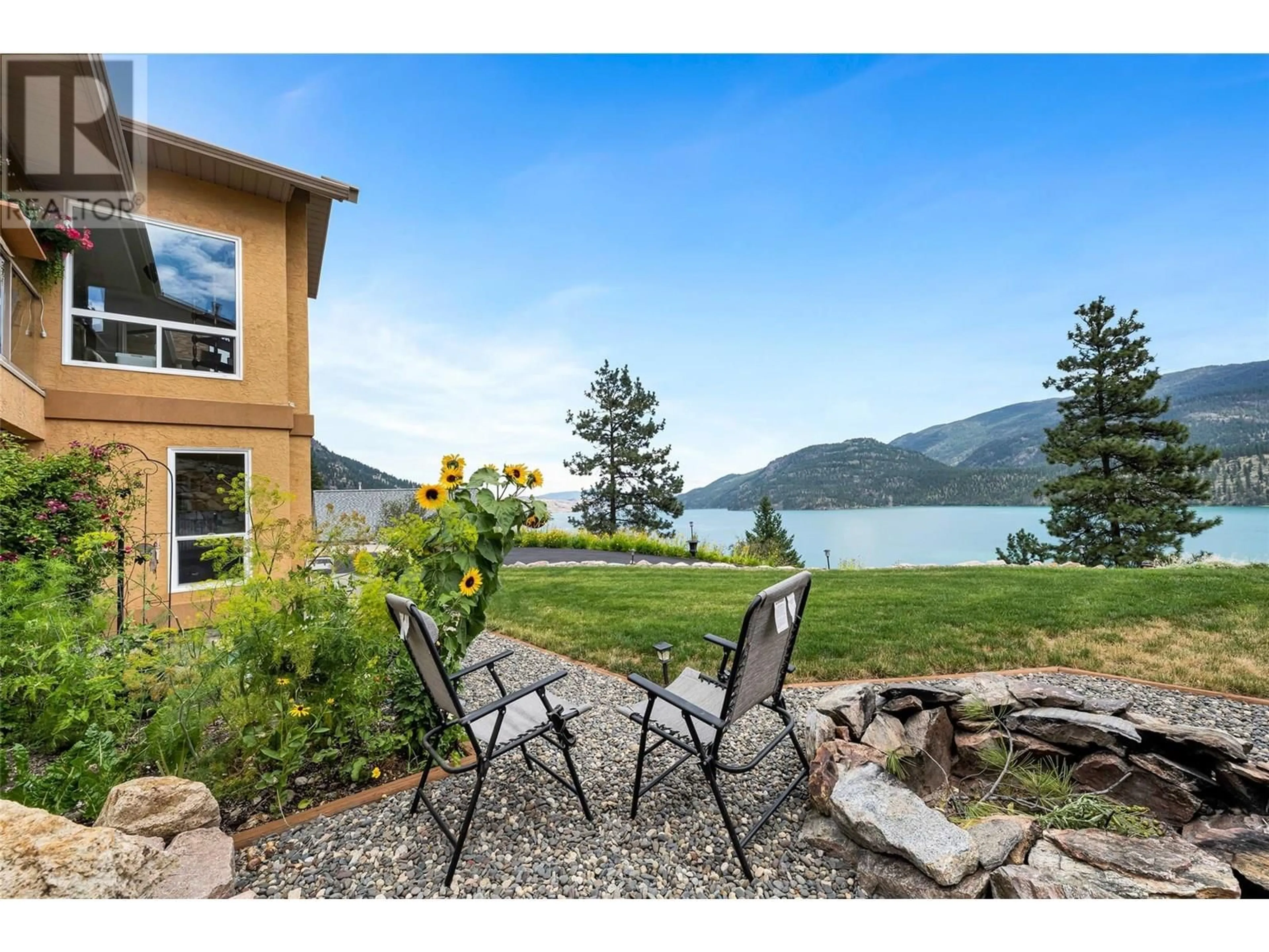 Patio, water/lake/river/ocean view for 16864 GATZKE ROAD, Oyama British Columbia V4V2J1