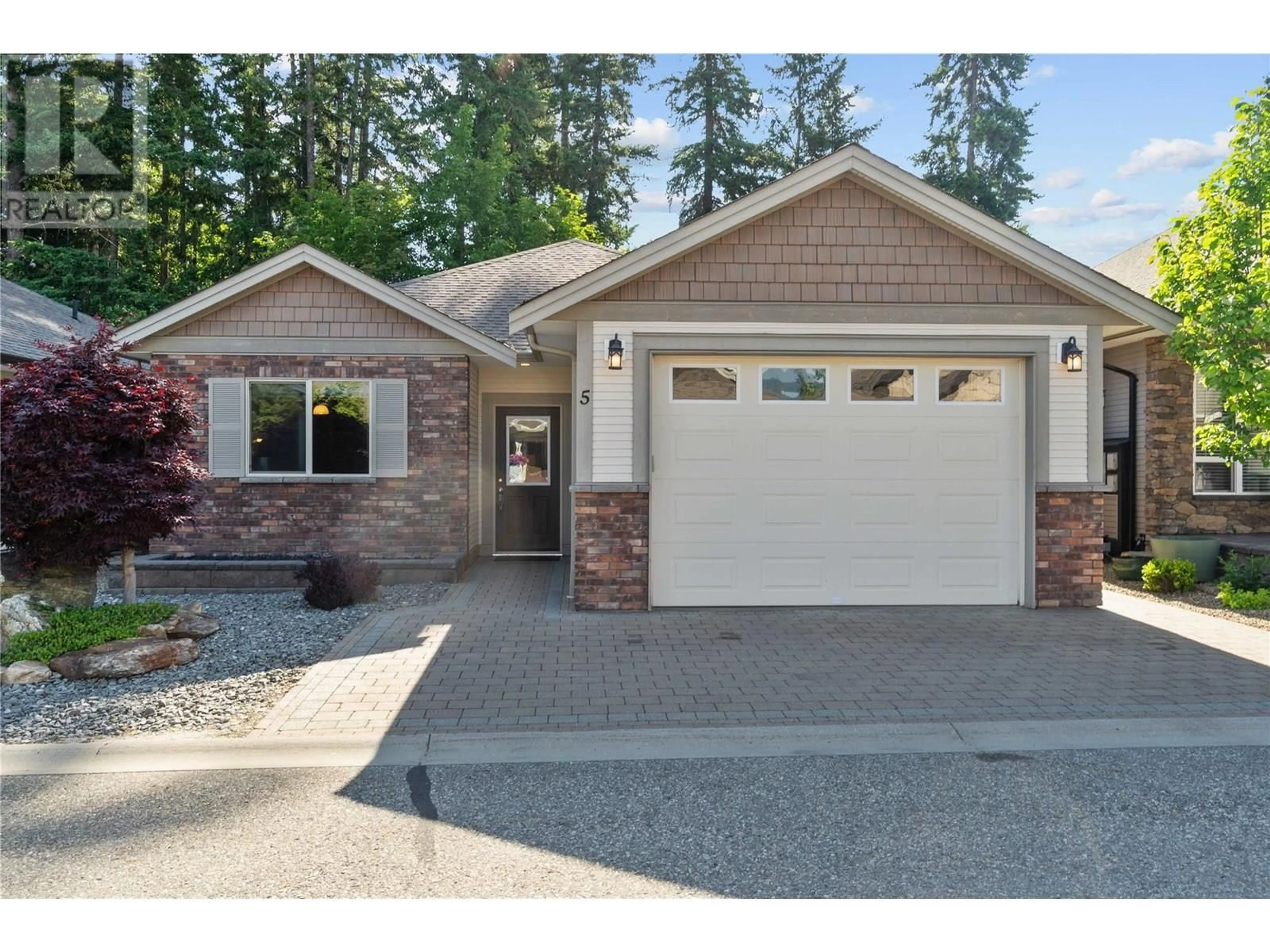 Home with brick exterior material, street for 5 - 2850 7TH AVENUE NORTHEAST, Salmon Arm British Columbia V1E0B7