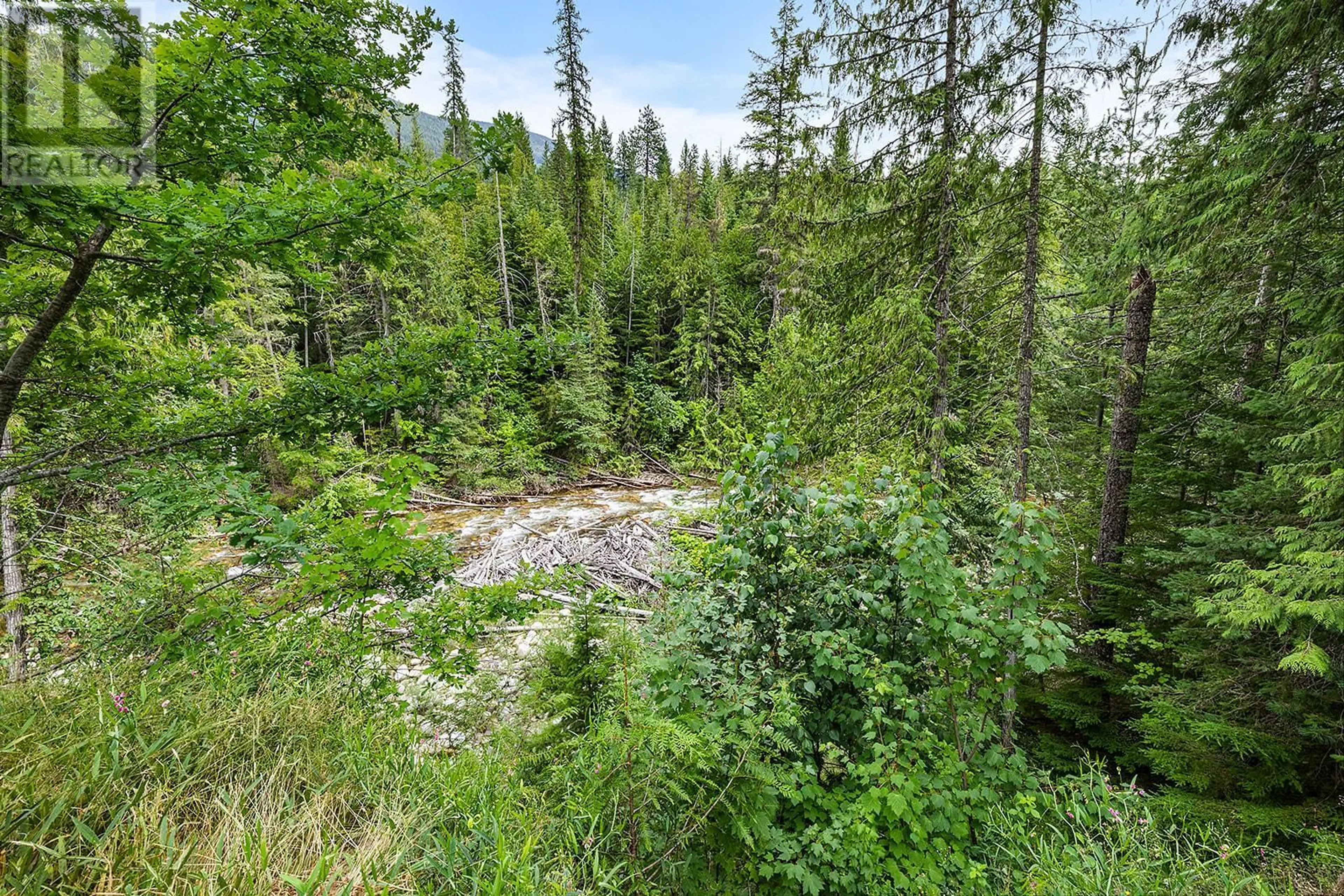 A pic from outside/outdoor area/front of a property/back of a property/a pic from drone, forest/trees view for 16324 BOWE ROAD, Crawford Bay British Columbia V0B1E0