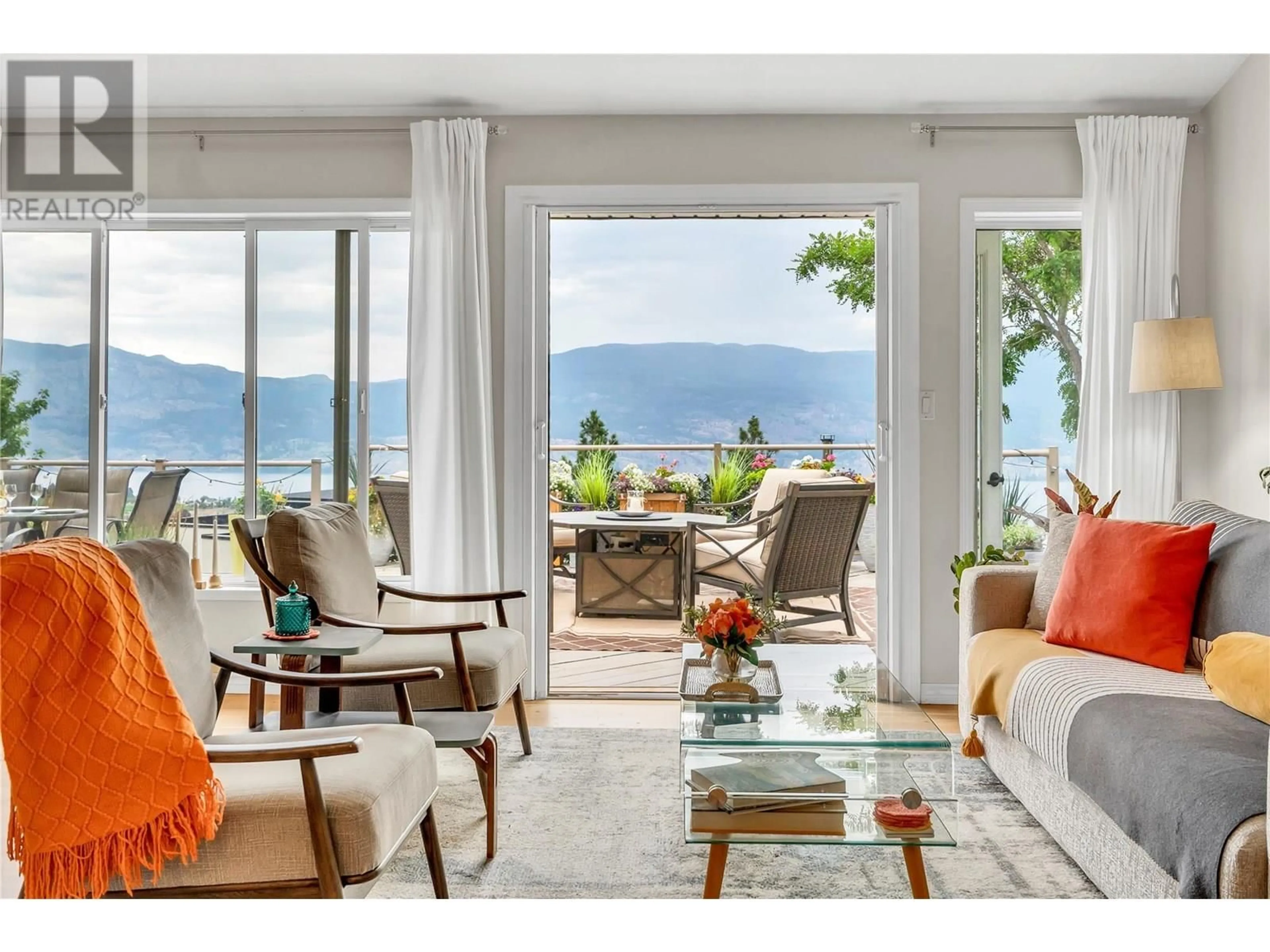 Living room with furniture, unknown for 12018 TRAYLER PLACE, Summerland British Columbia V0H1Z7
