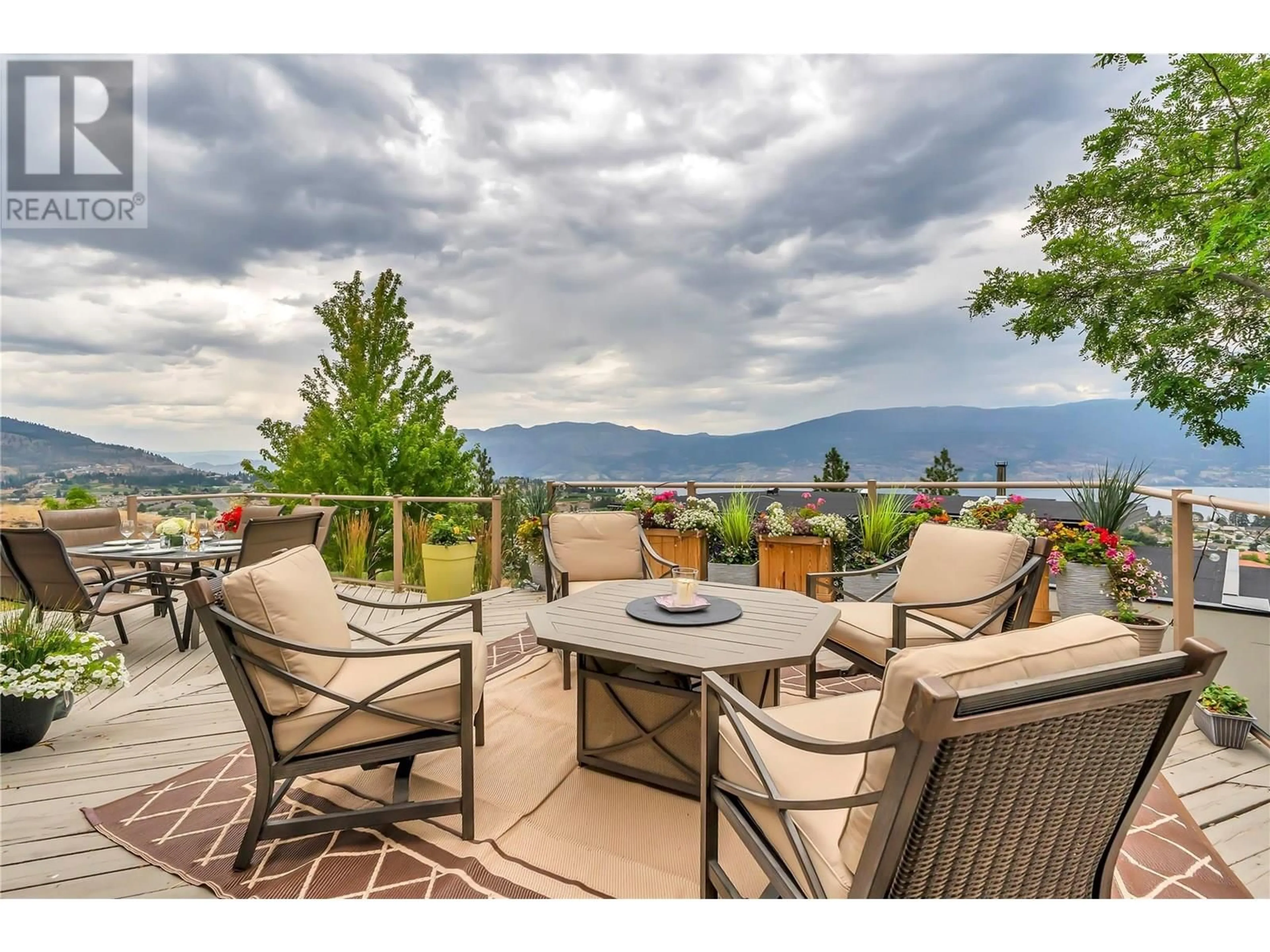 Patio, mountain view for 12018 TRAYLER PLACE, Summerland British Columbia V0H1Z7