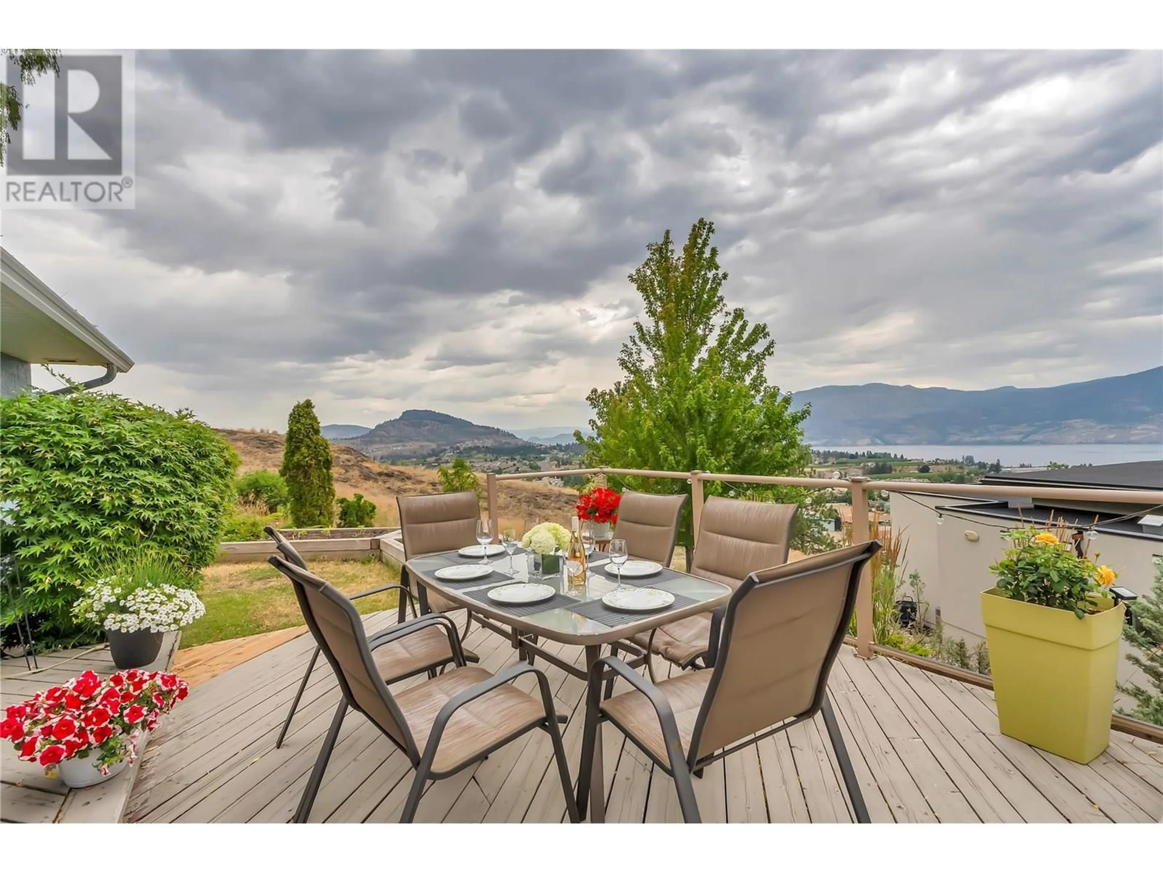 Patio, water/lake/river/ocean view for 12018 TRAYLER PLACE, Summerland British Columbia V0H1Z7
