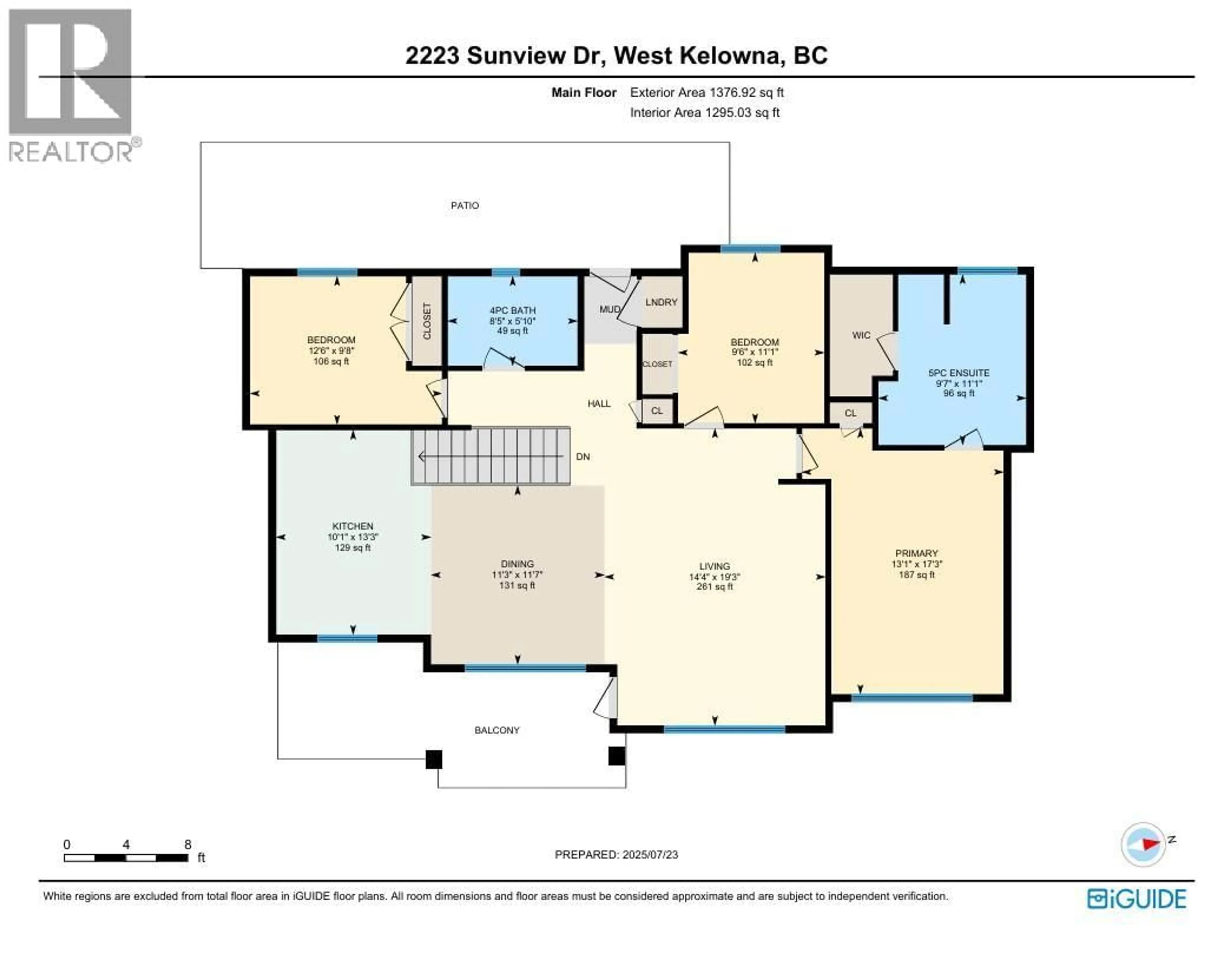Floor plan for 2223 SUNVIEW DRIVE, West Kelowna British Columbia V1Z4B9