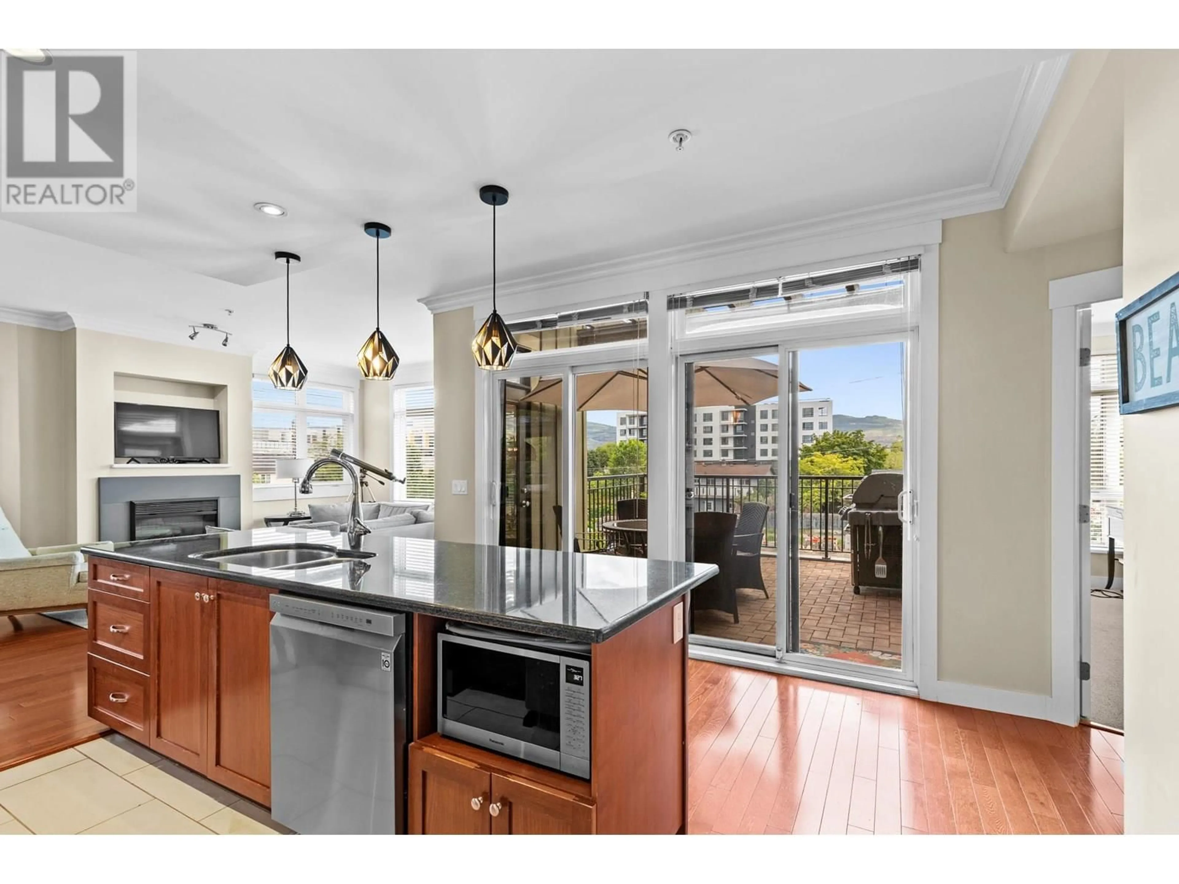 Open concept kitchen, unknown for 204 - 2901 ABBOTT STREET, Kelowna British Columbia V1Y1G7