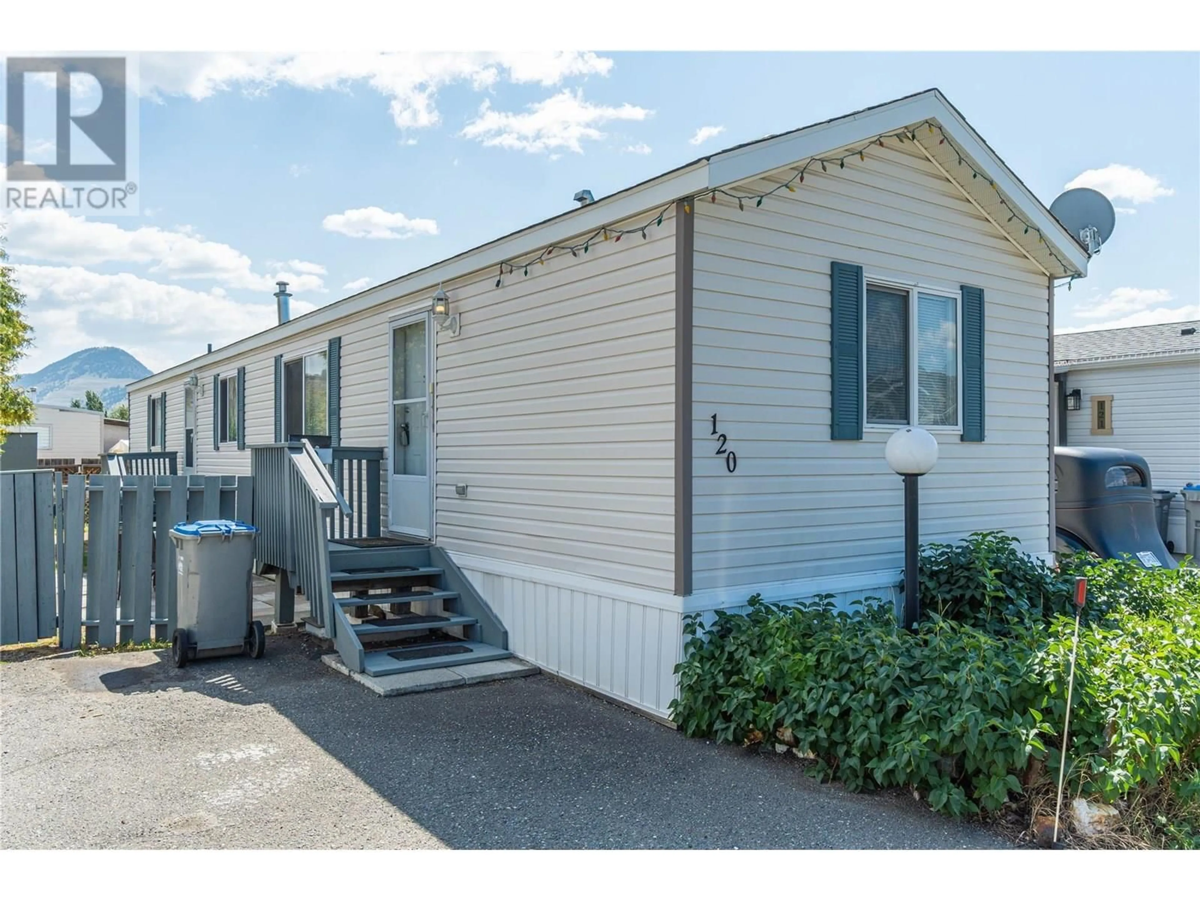 Home with vinyl exterior material, street for 120 - 1655 ORD ROAD, Kamloops British Columbia V2B7V6