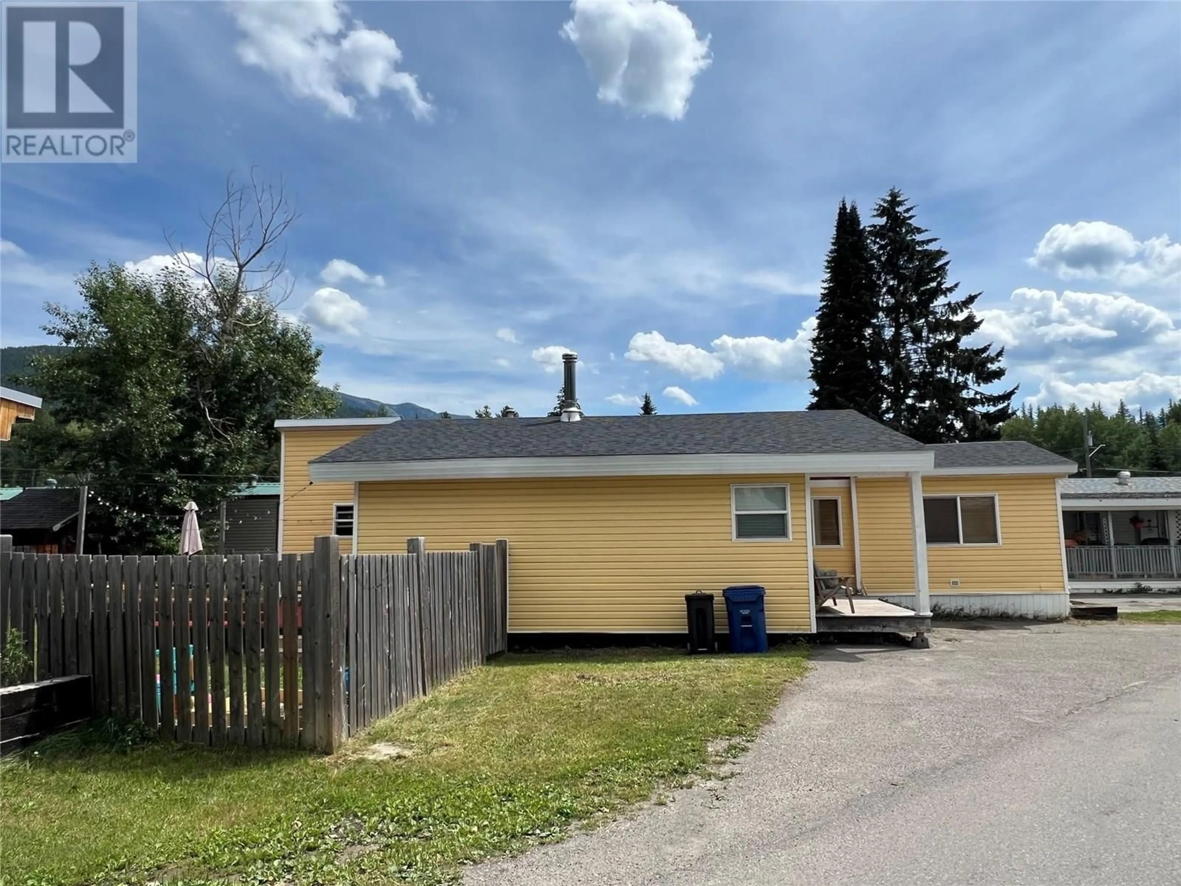 A pic from outside/outdoor area/front of a property/back of a property/a pic from drone, unknown for B7 - 60 COKATO ROAD, Fernie British Columbia V0B1M4