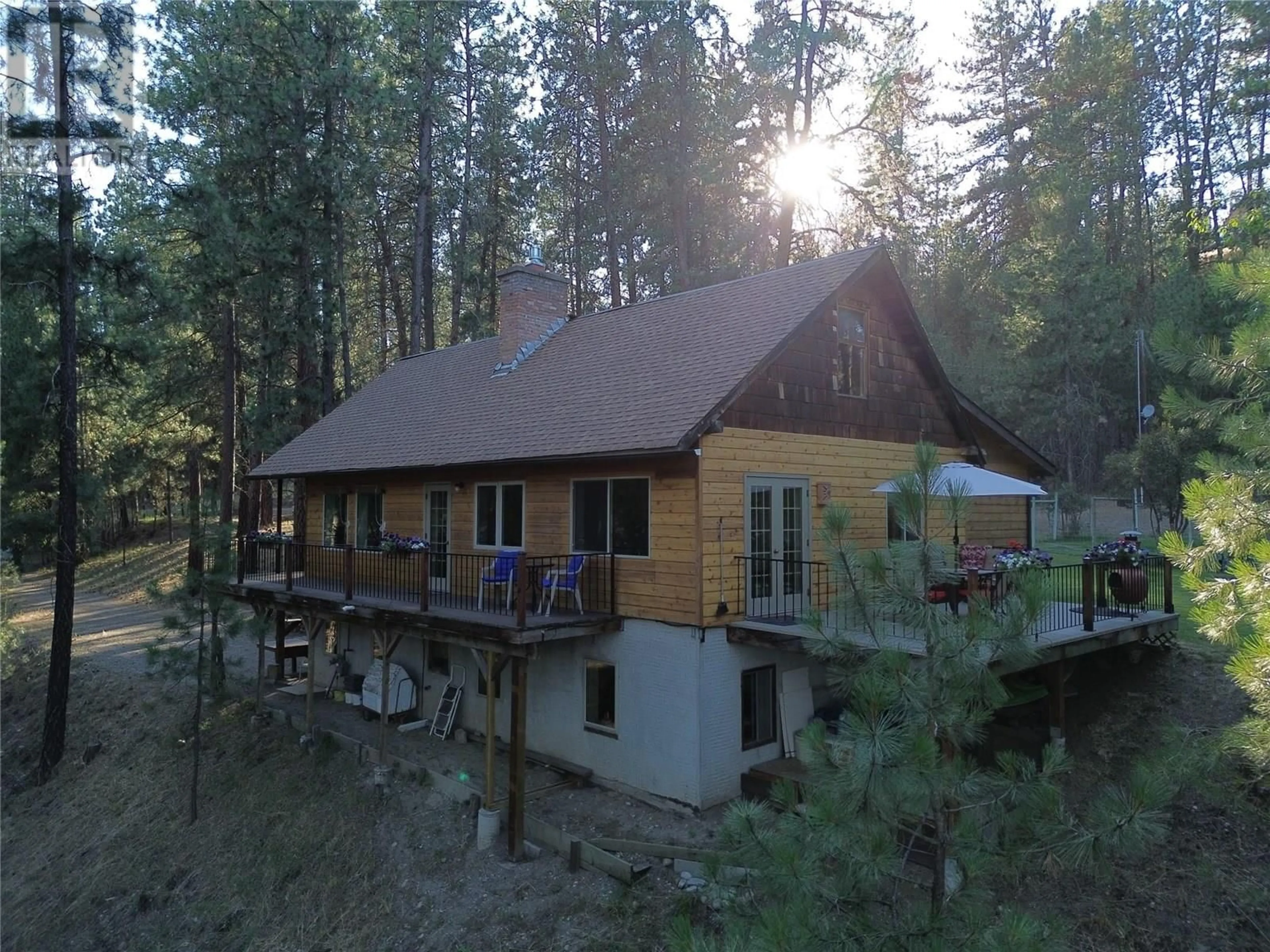 A pic from outside/outdoor area/front of a property/back of a property/a pic from drone, unknown for 5384 41 HIGHWAY, Grand Forks British Columbia V0H1H5