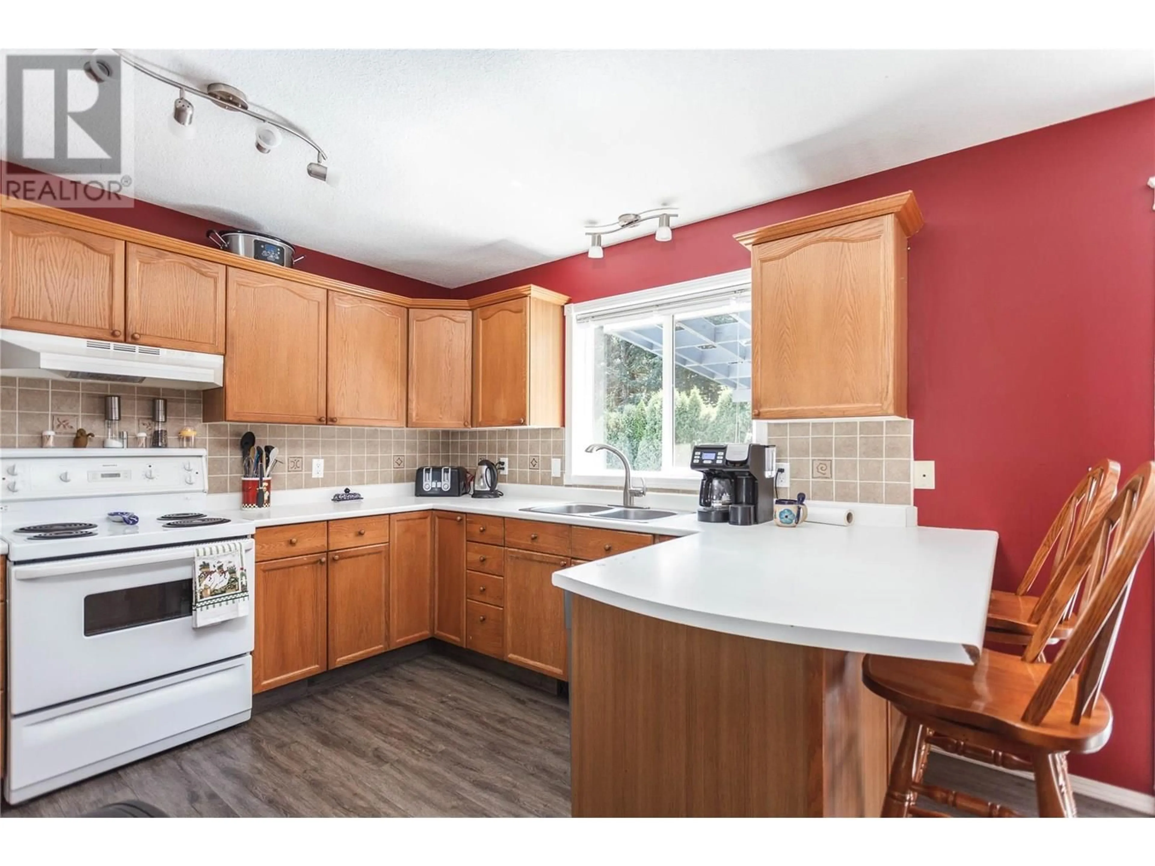Standard kitchen, wood/laminate floor for 2230 LINEA CRESCENT, Lumby British Columbia V0E2G0