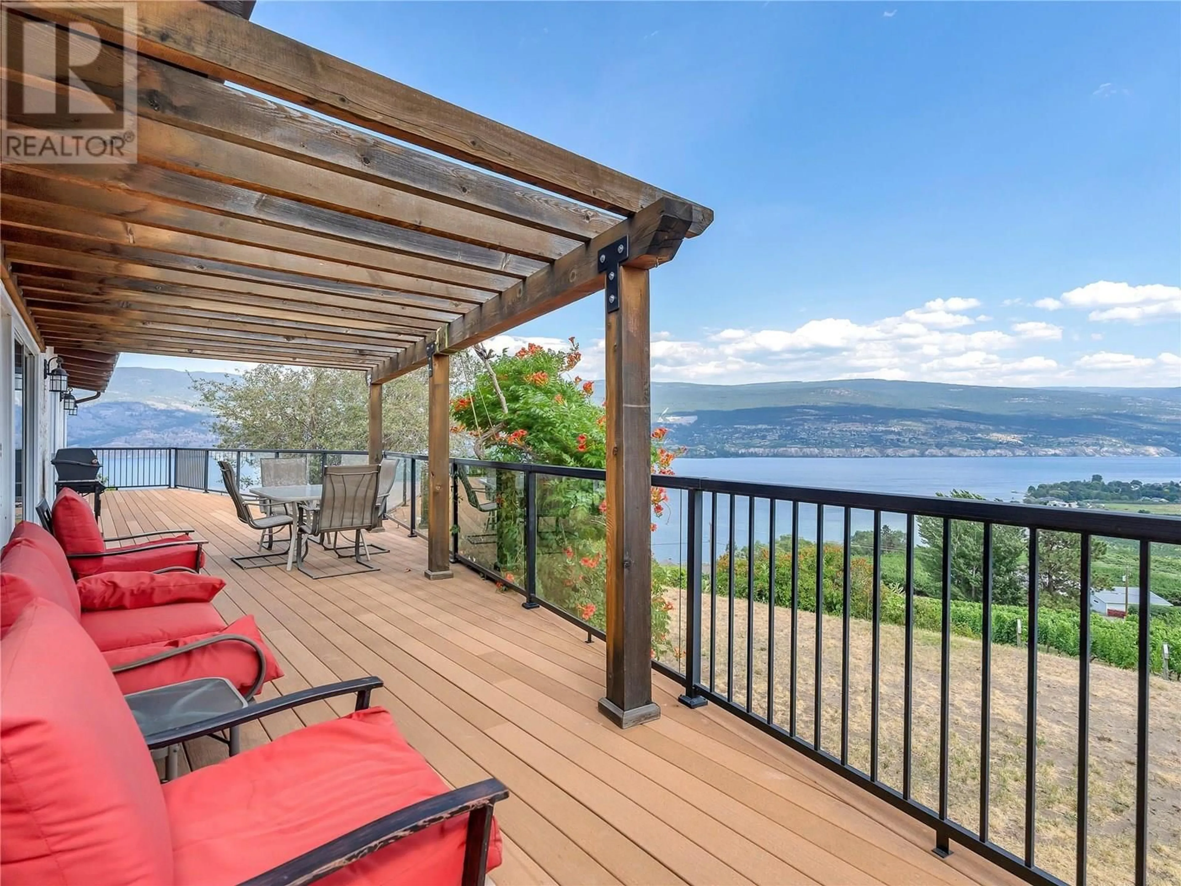 Patio, water/lake/river/ocean view for 9402 FRONT BENCH ROAD, Summerland British Columbia V0H1Z4