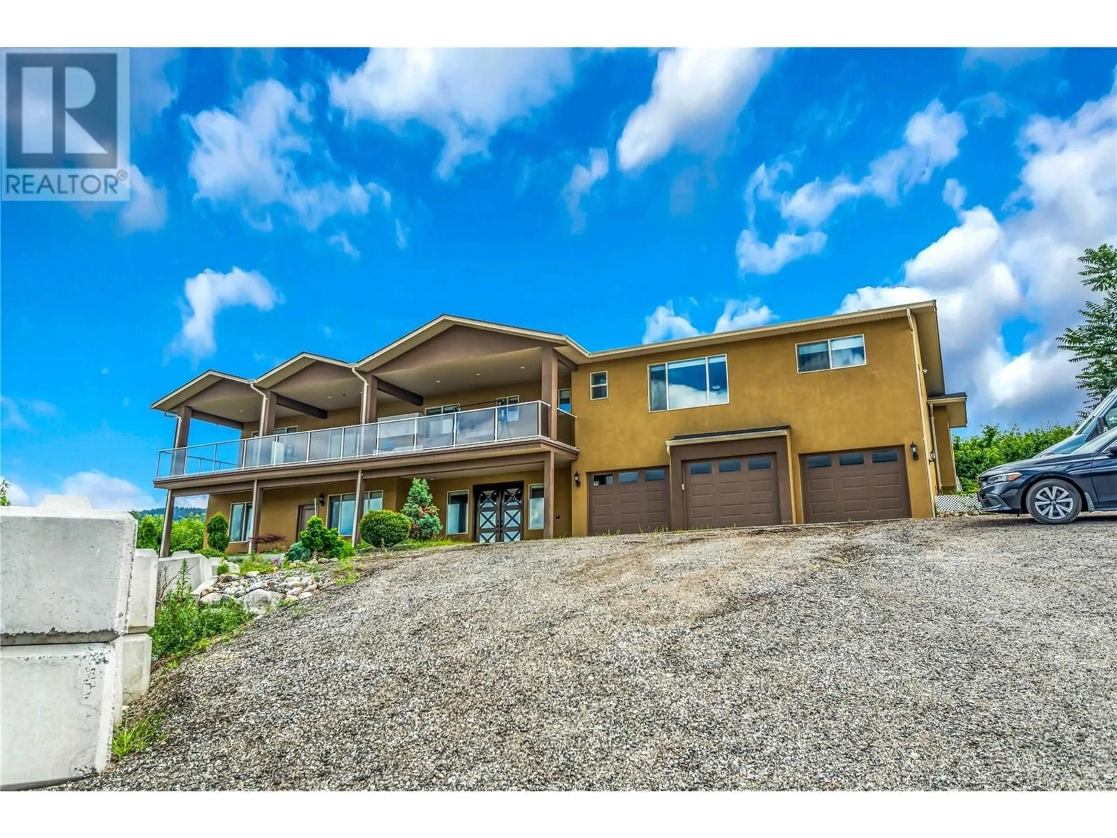 A pic from outside/outdoor area/front of a property/back of a property/a pic from drone, unknown for 4561 RITTICH ROAD, Kelowna British Columbia V1X7V6