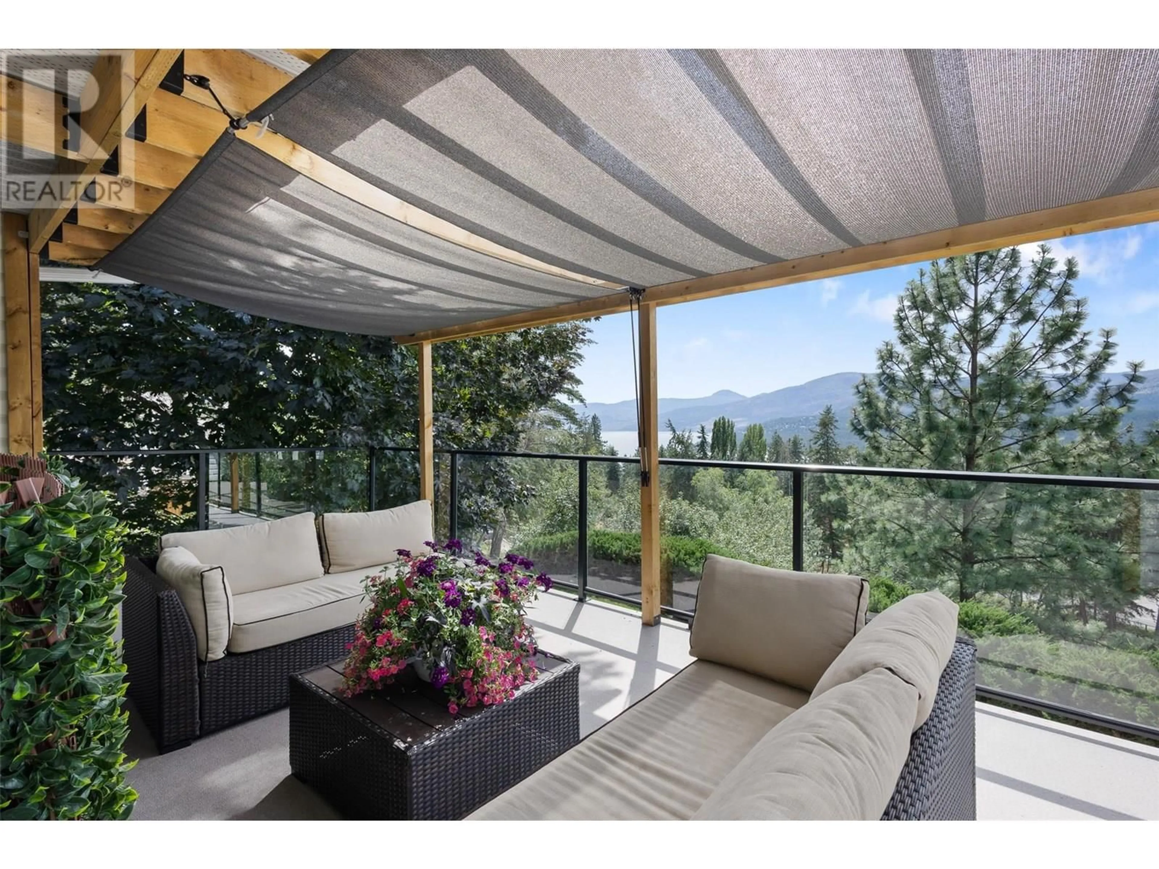 Patio, mountain view for 133 GOLDCLAIM ROAD, Vernon British Columbia V1H1H2