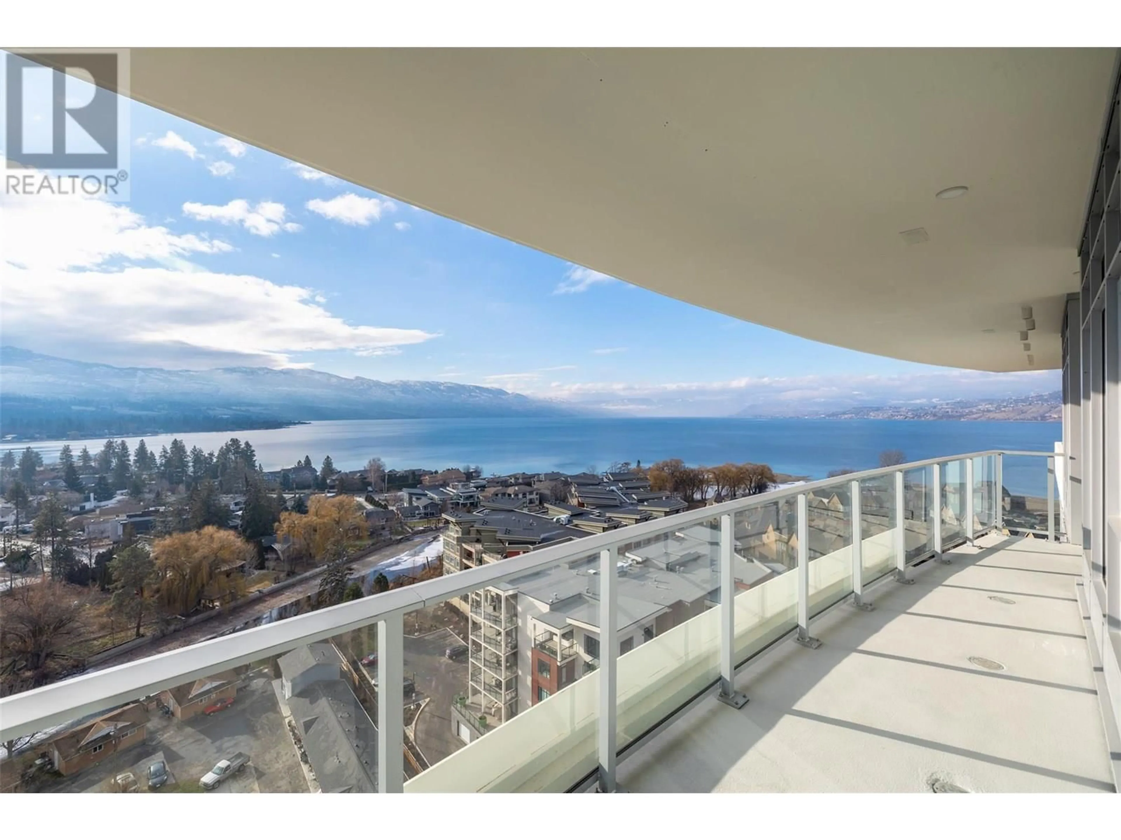 Balcony in the apartment, water/lake/river/ocean view for PH3 - 3699 CAPOZZI ROAD, Kelowna British Columbia V1W0G3