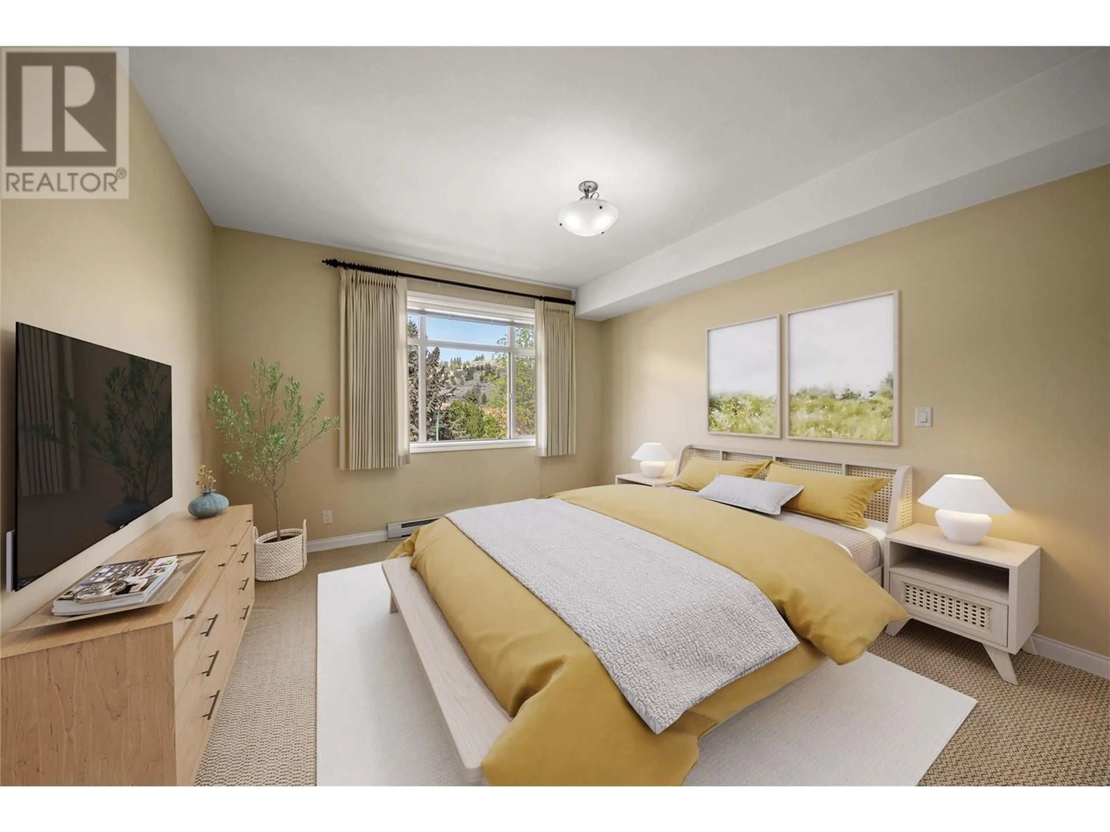 Bedroom with bed, unknown for 307 - 1390 HILLSIDE DRIVE, Kamloops British Columbia V2E0A6